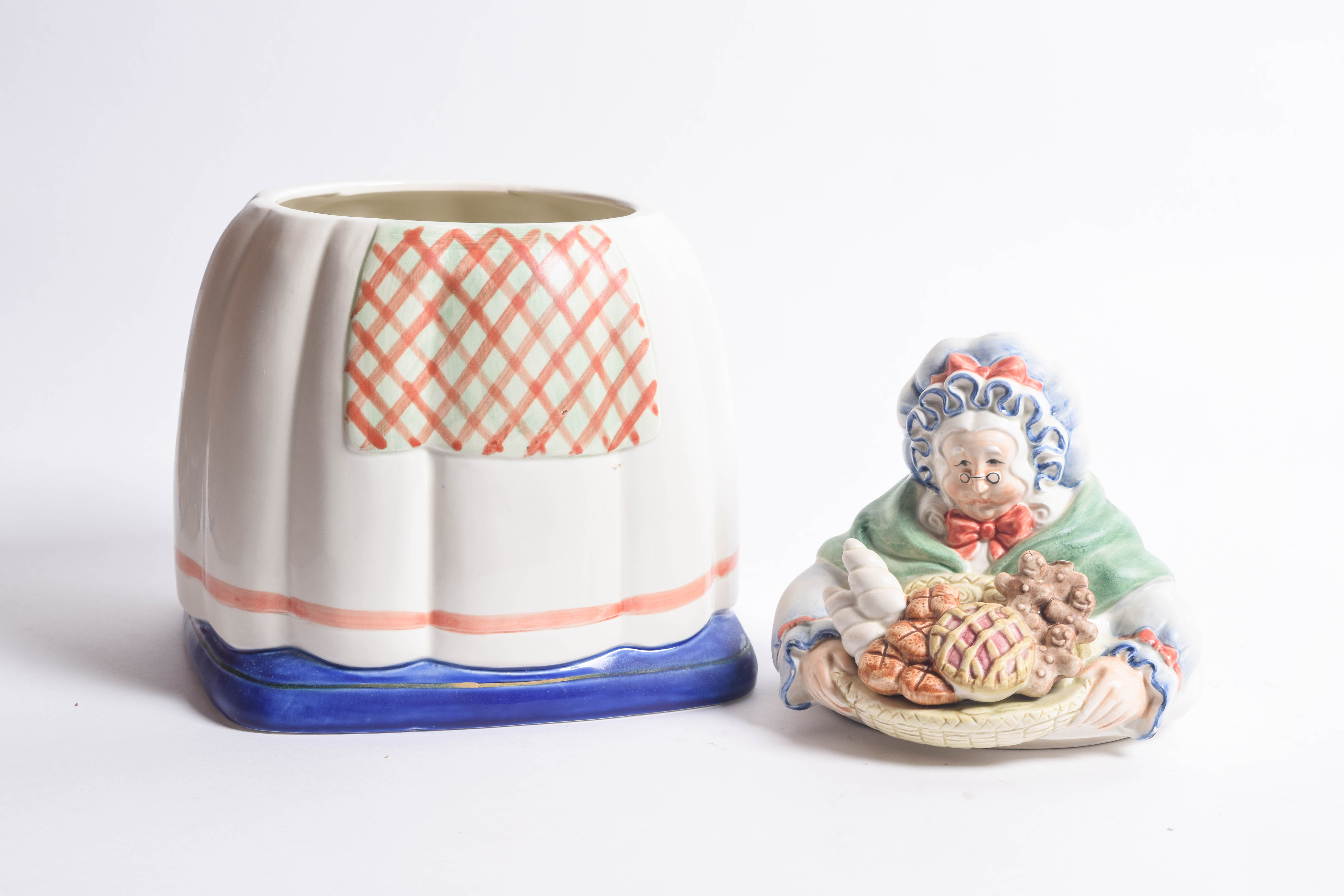 Fitz and Floyd Porcelain Cookie Jar