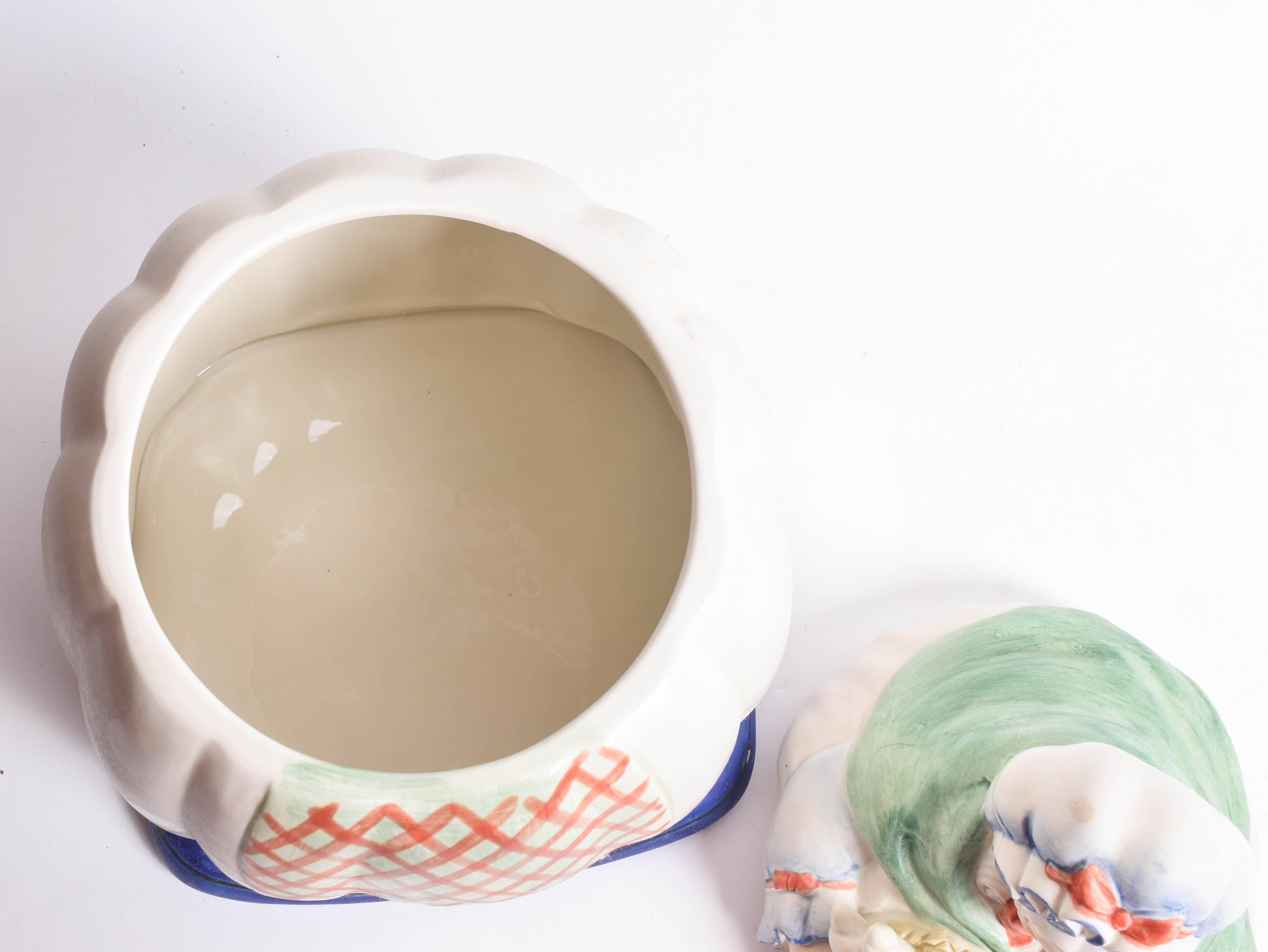 Fitz and Floyd Porcelain Cookie Jar