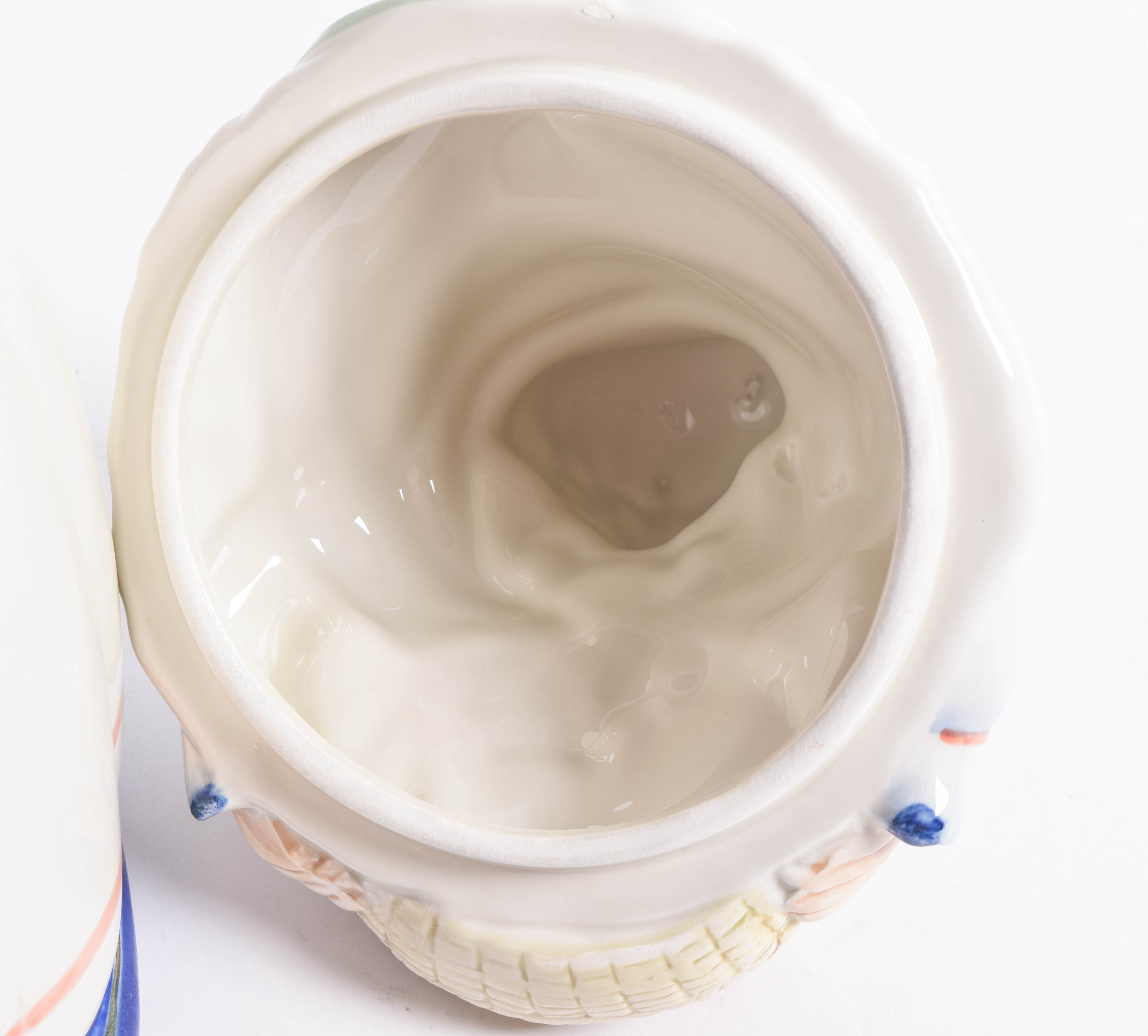 Fitz and Floyd Porcelain Cookie Jar