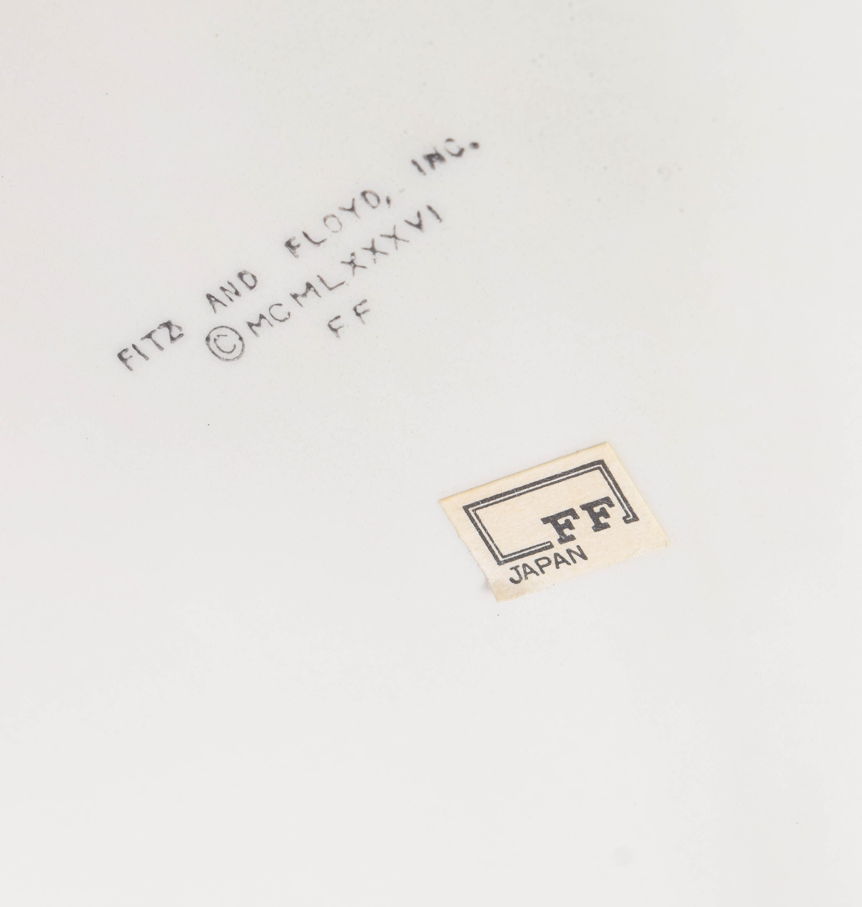 Fitz and Floyd Porcelain Cookie Jar