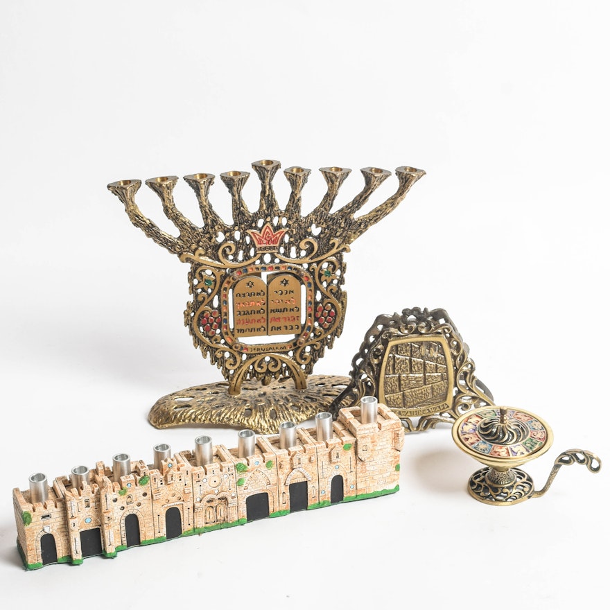 Collection of Vintage Judaica from Jerusalem