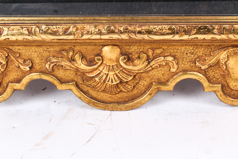 Antique George II Style Gilt Wood Mirror
