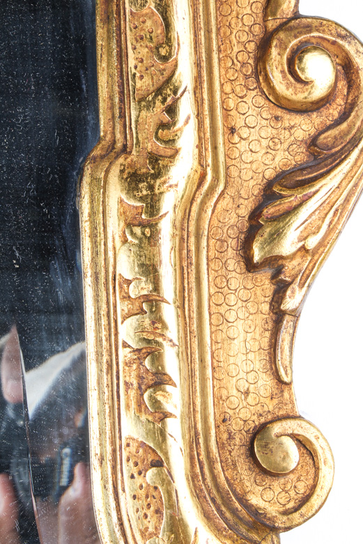 Antique George II Style Gilt Wood Mirror