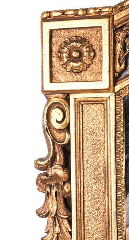 Vintage Neoclassical Style Giltwood Wall Mirror