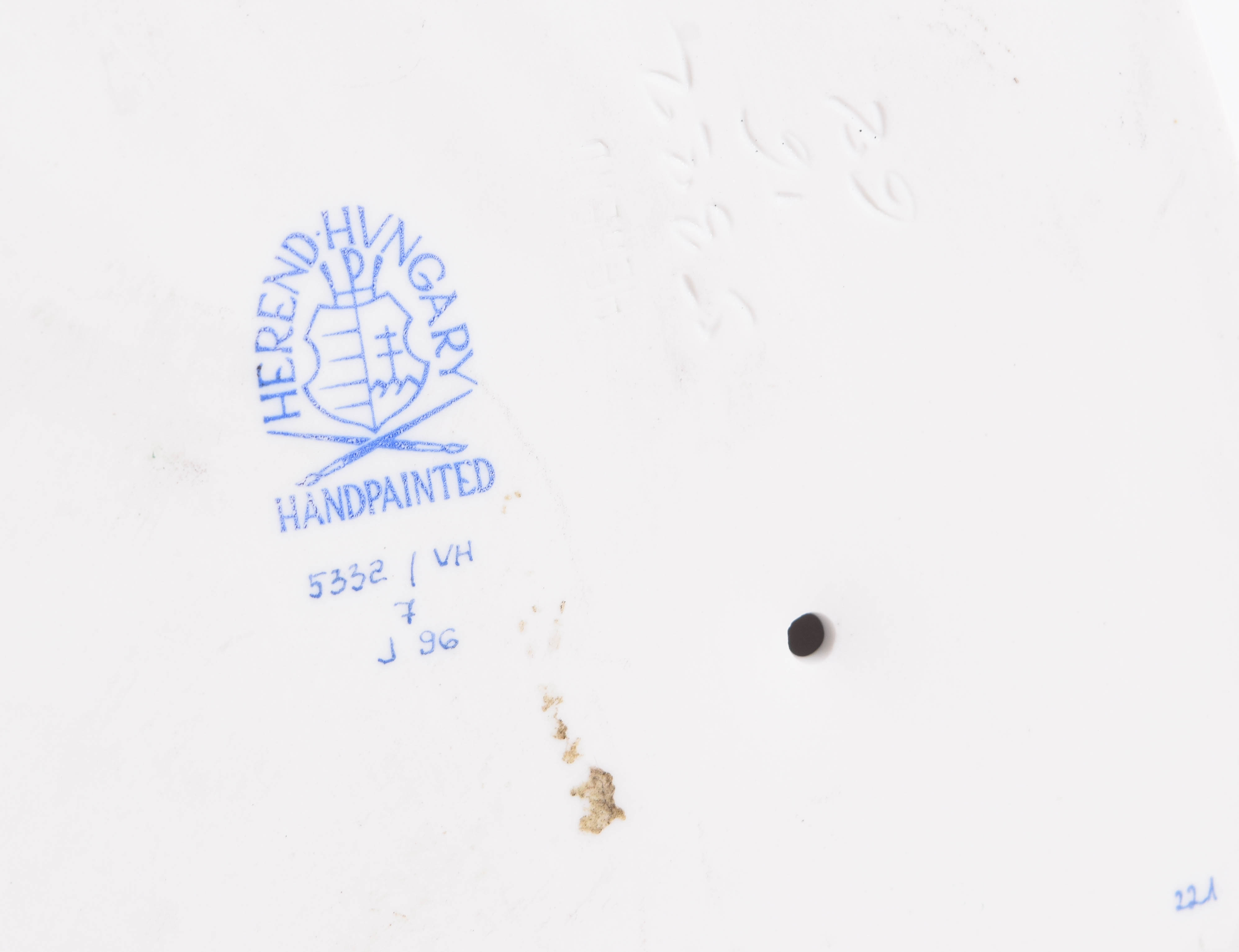 Collection of Vintage Herend Hungary Hand Painted Porcelain