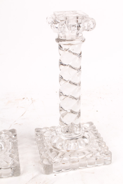 Baccarat Crystal Candlesticks