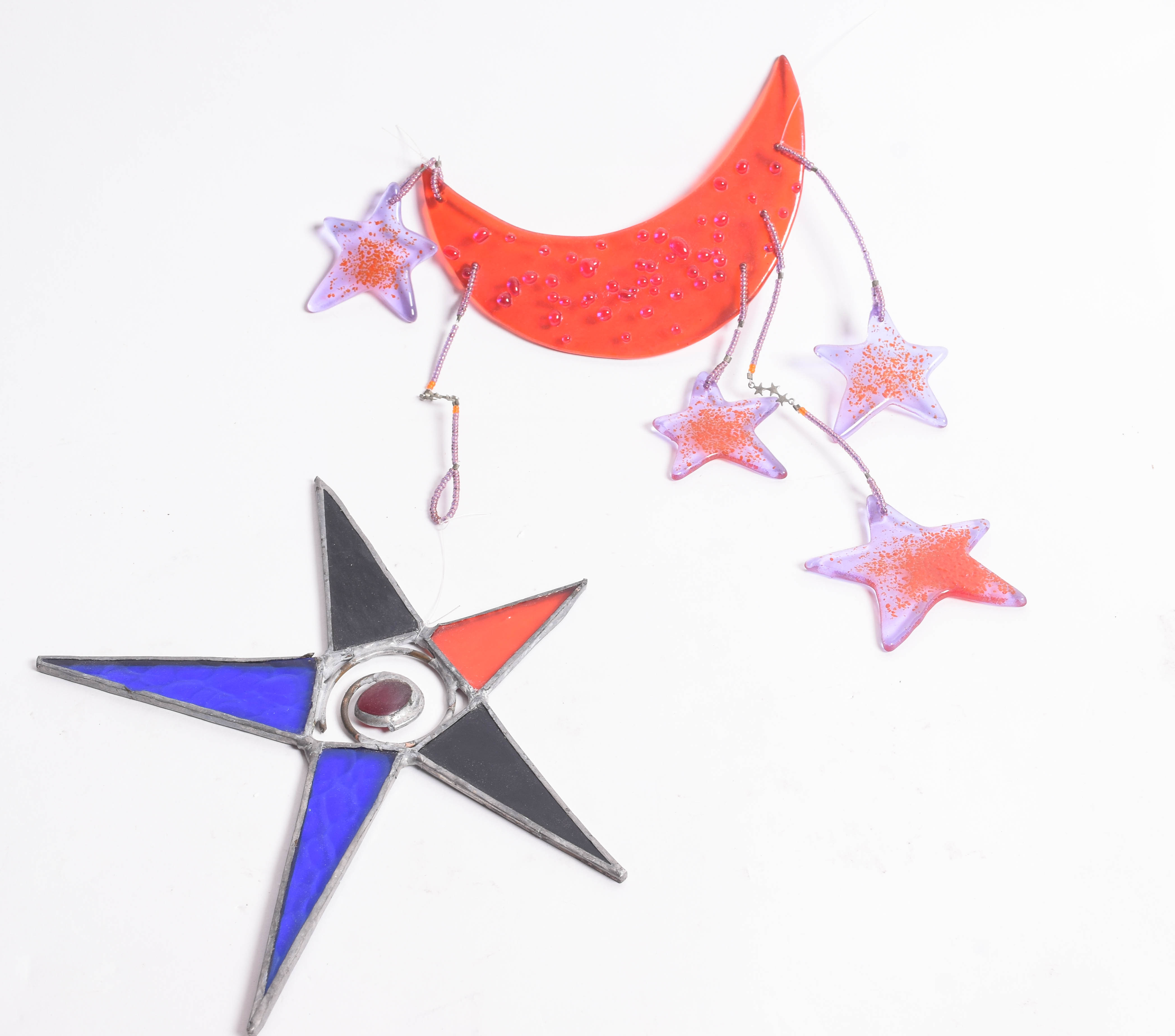 Assortment of Stained Glass Sun Catchers