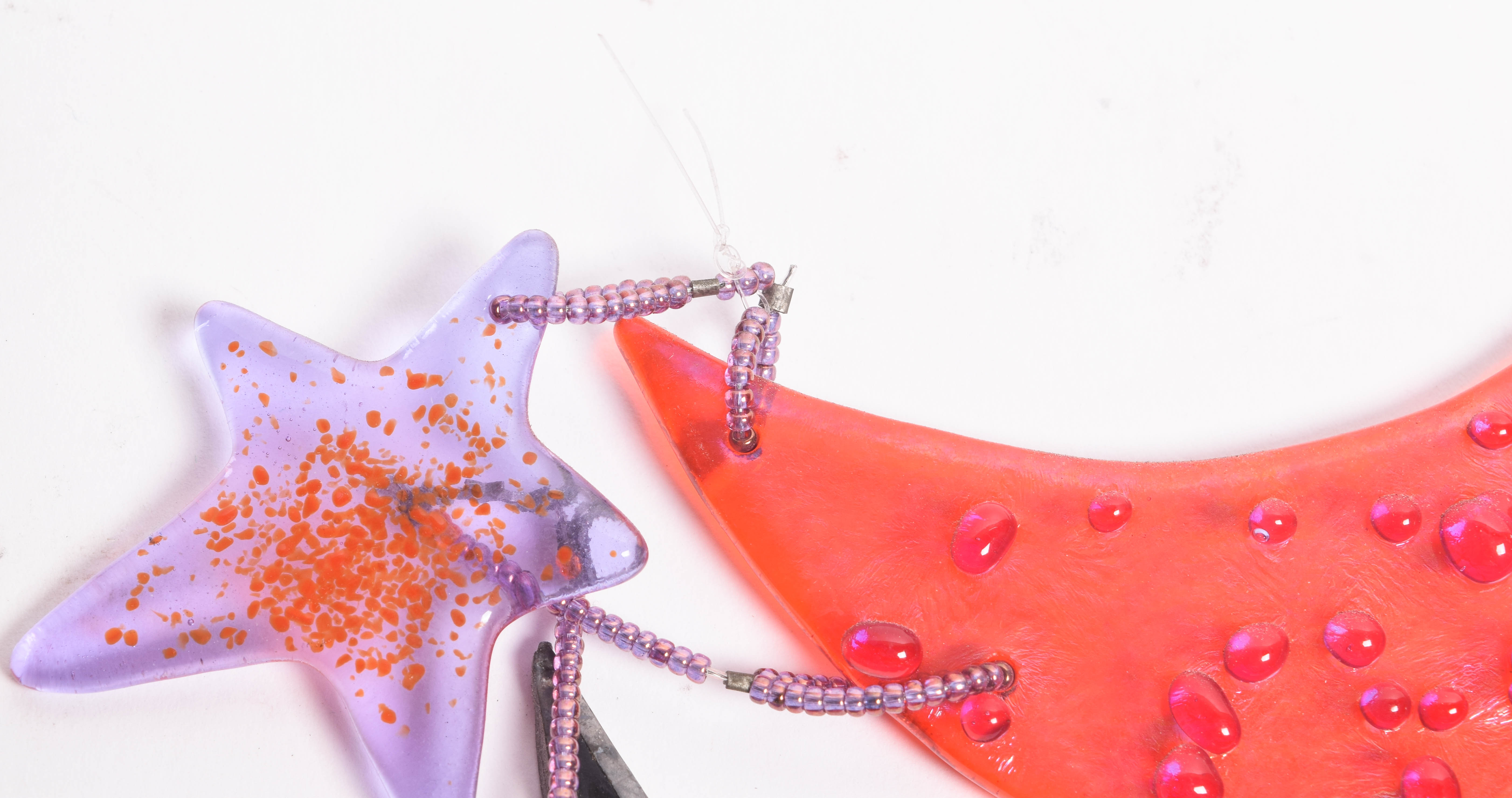 Assortment of Stained Glass Sun Catchers