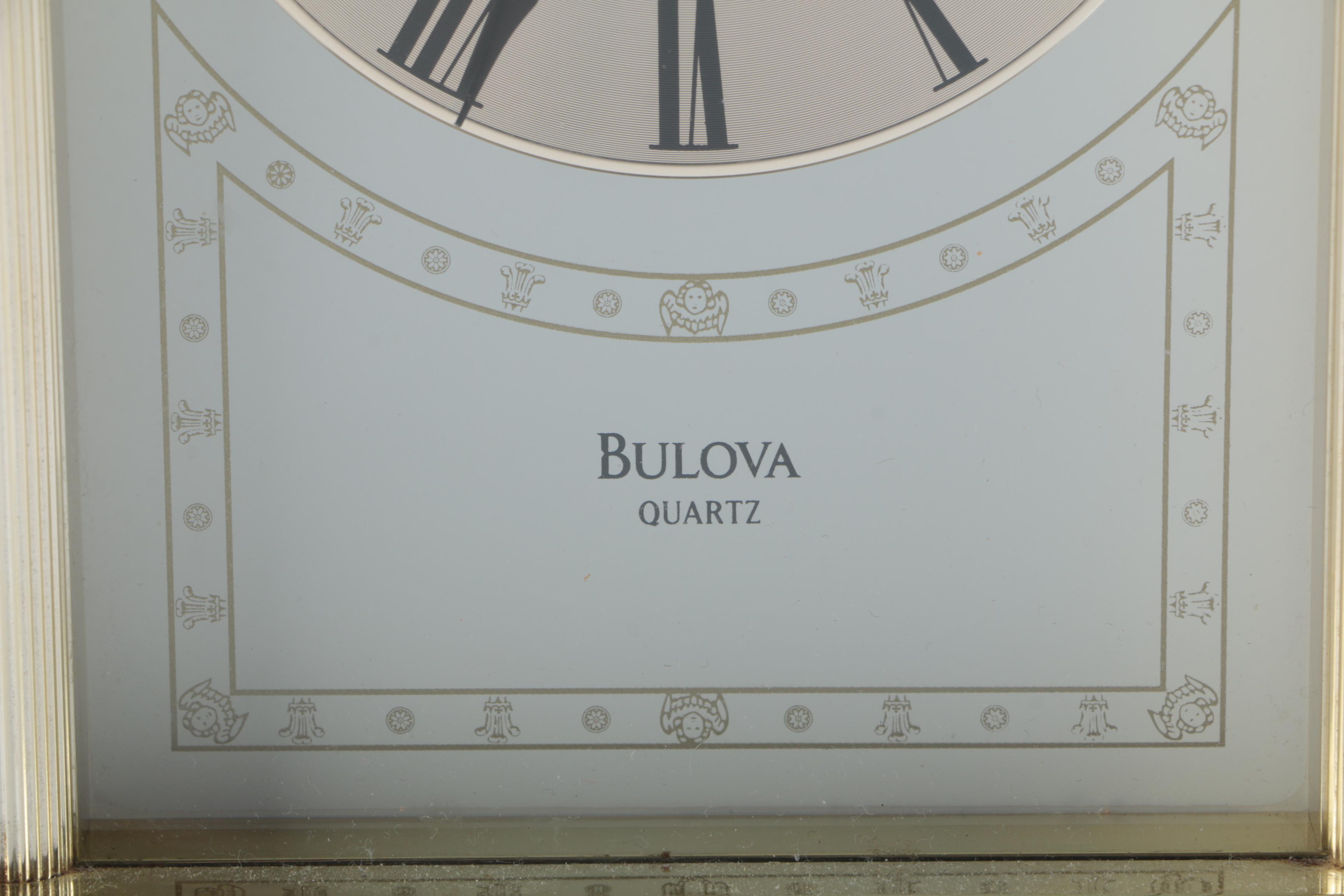 Bulova Quartz Shelf Clock