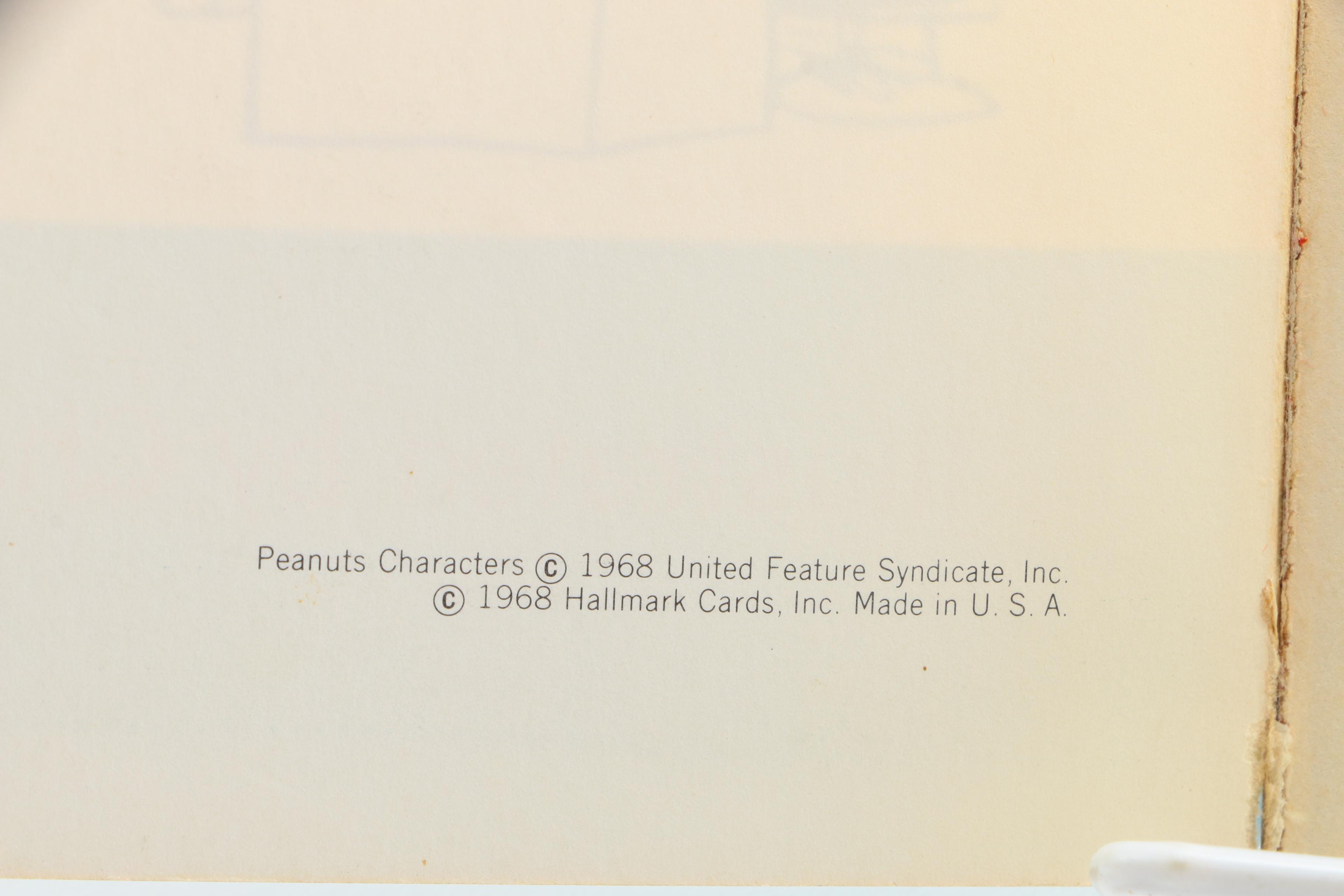 1968 "The Peanuts Platform" Booklet