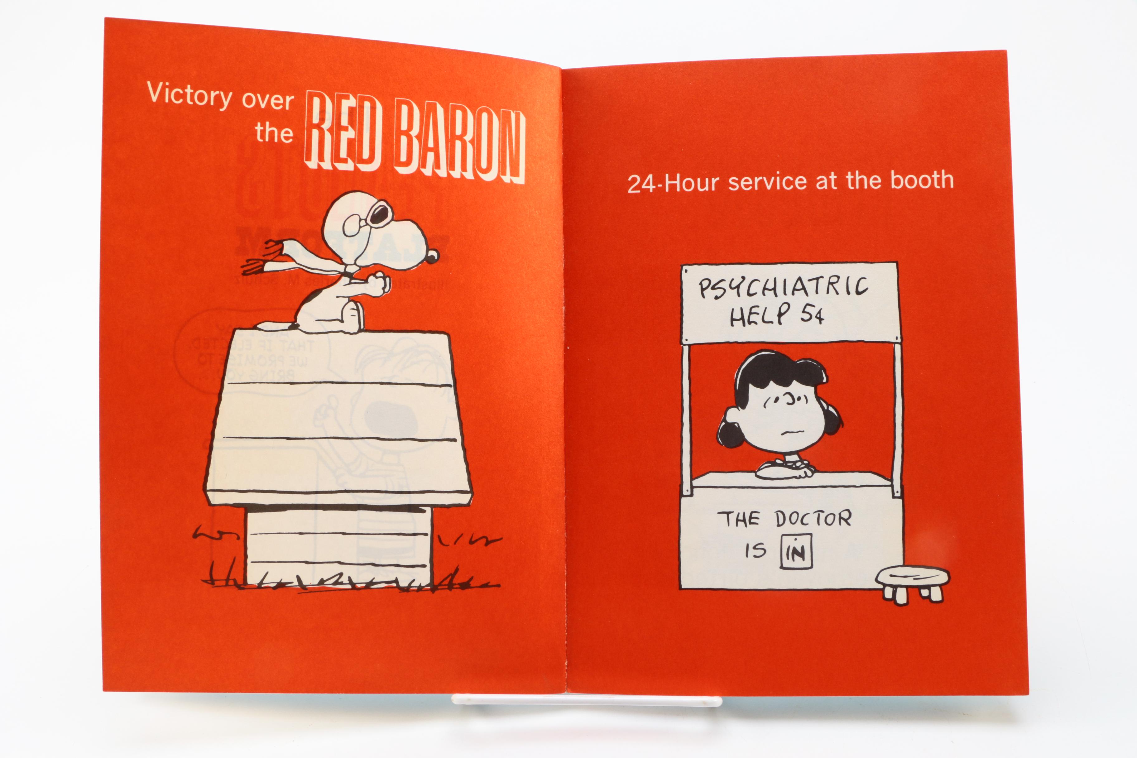 1968 "The Peanuts Platform" Booklet