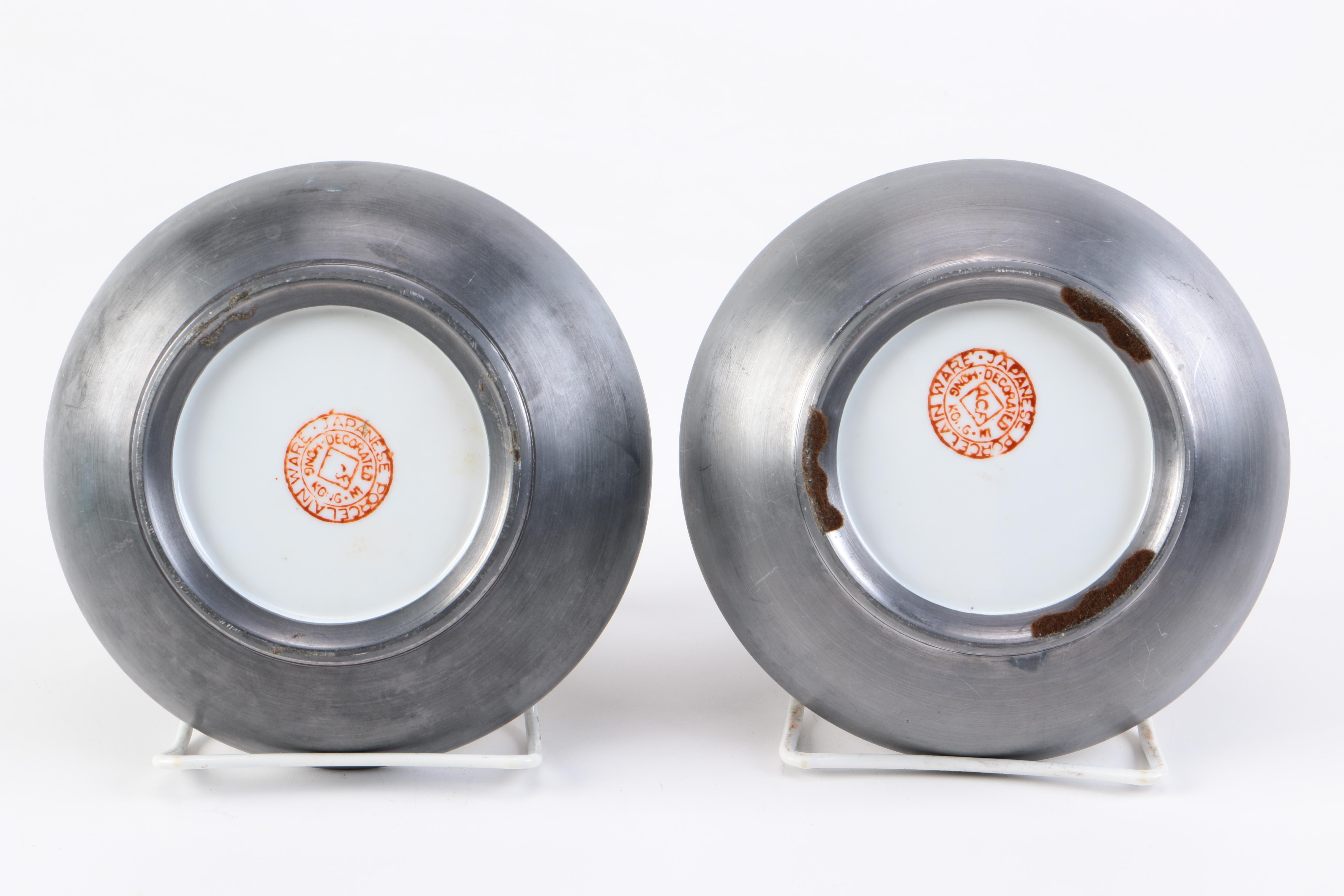 Chinese Porcelain Saucers