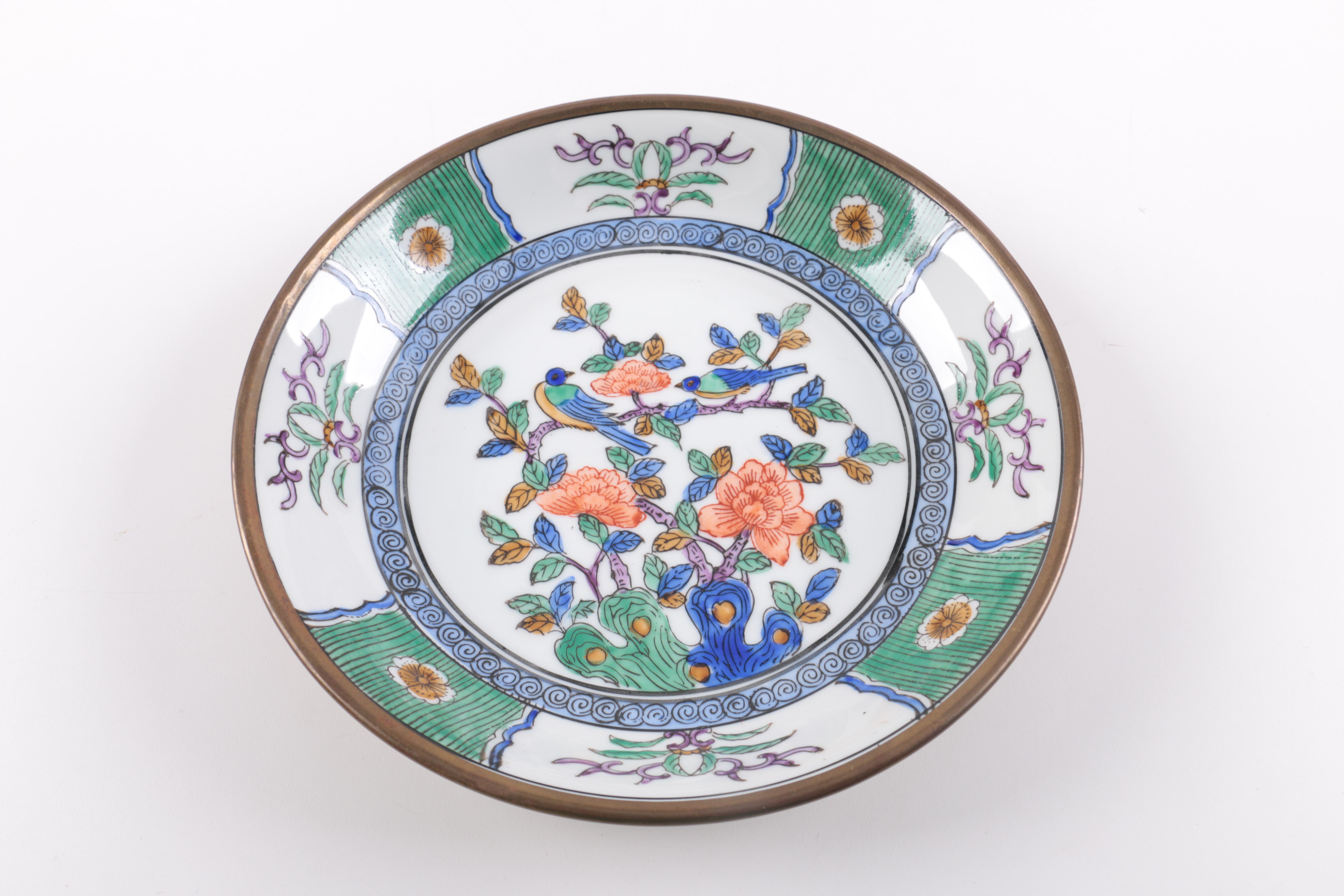 MHH Chinese Hand-Painted Porcelain Dishes
