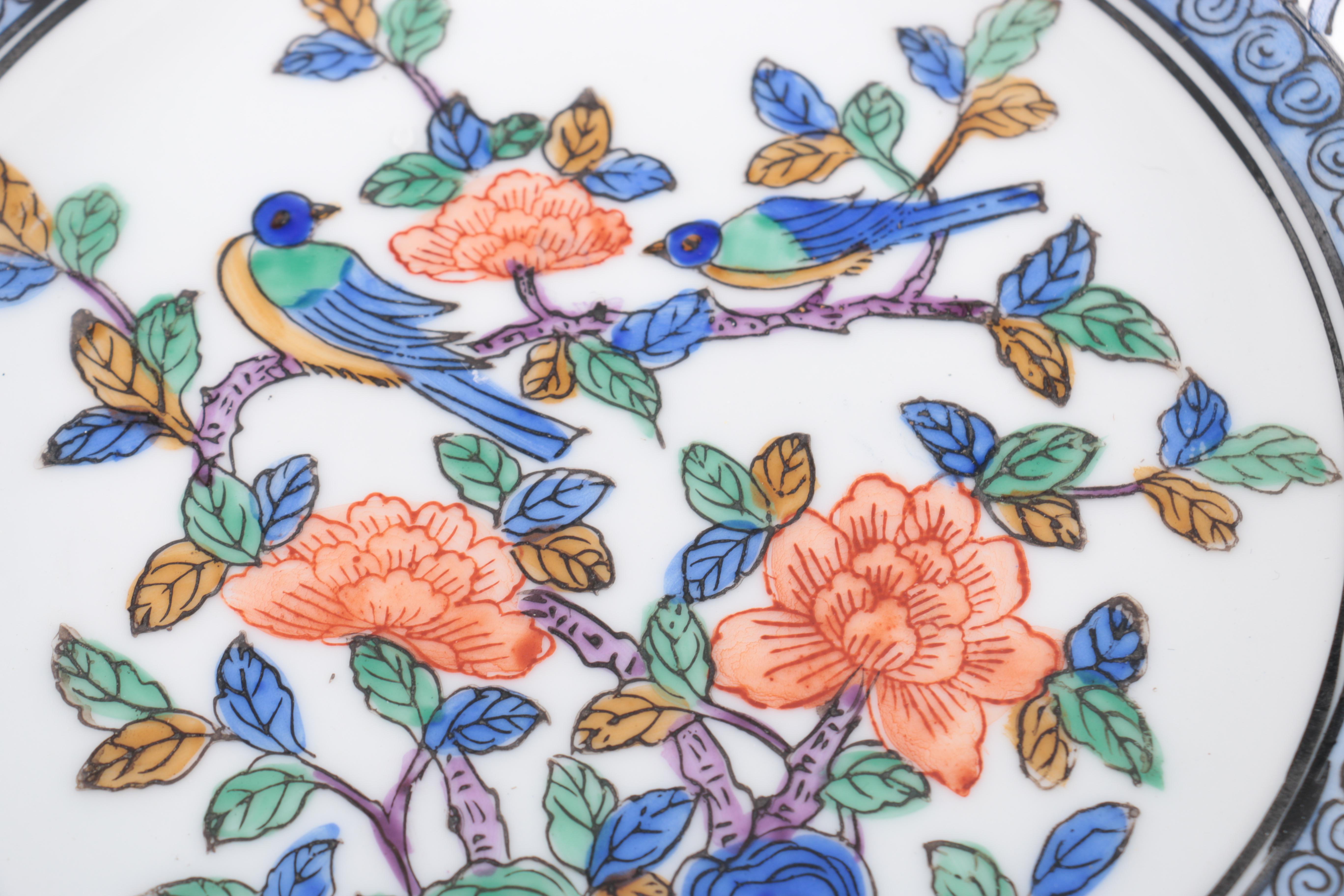 MHH Chinese Hand-Painted Porcelain Dishes