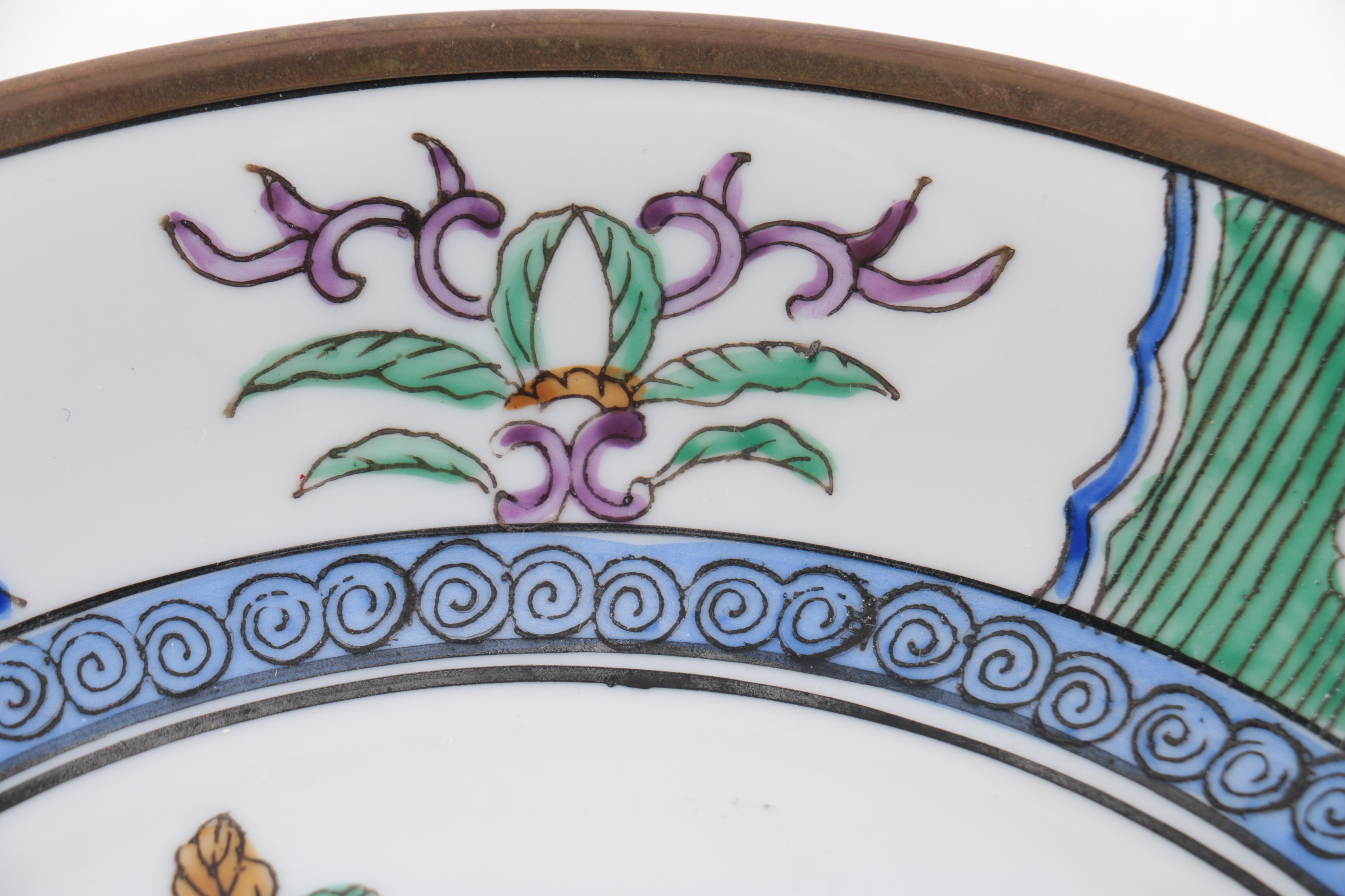 MHH Chinese Hand-Painted Porcelain Dishes