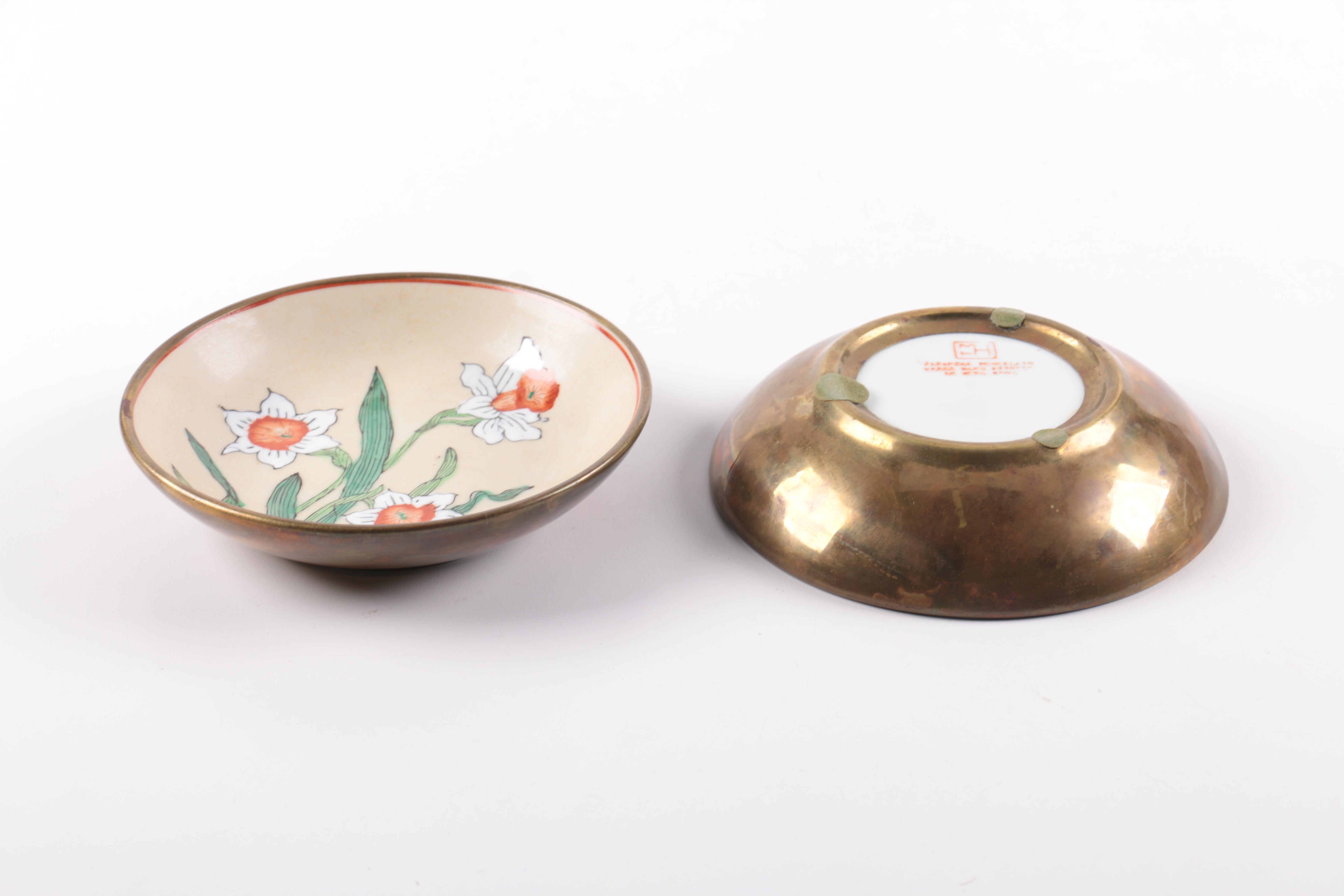 MHH Chinese Hand-Painted Porcelain Dishes