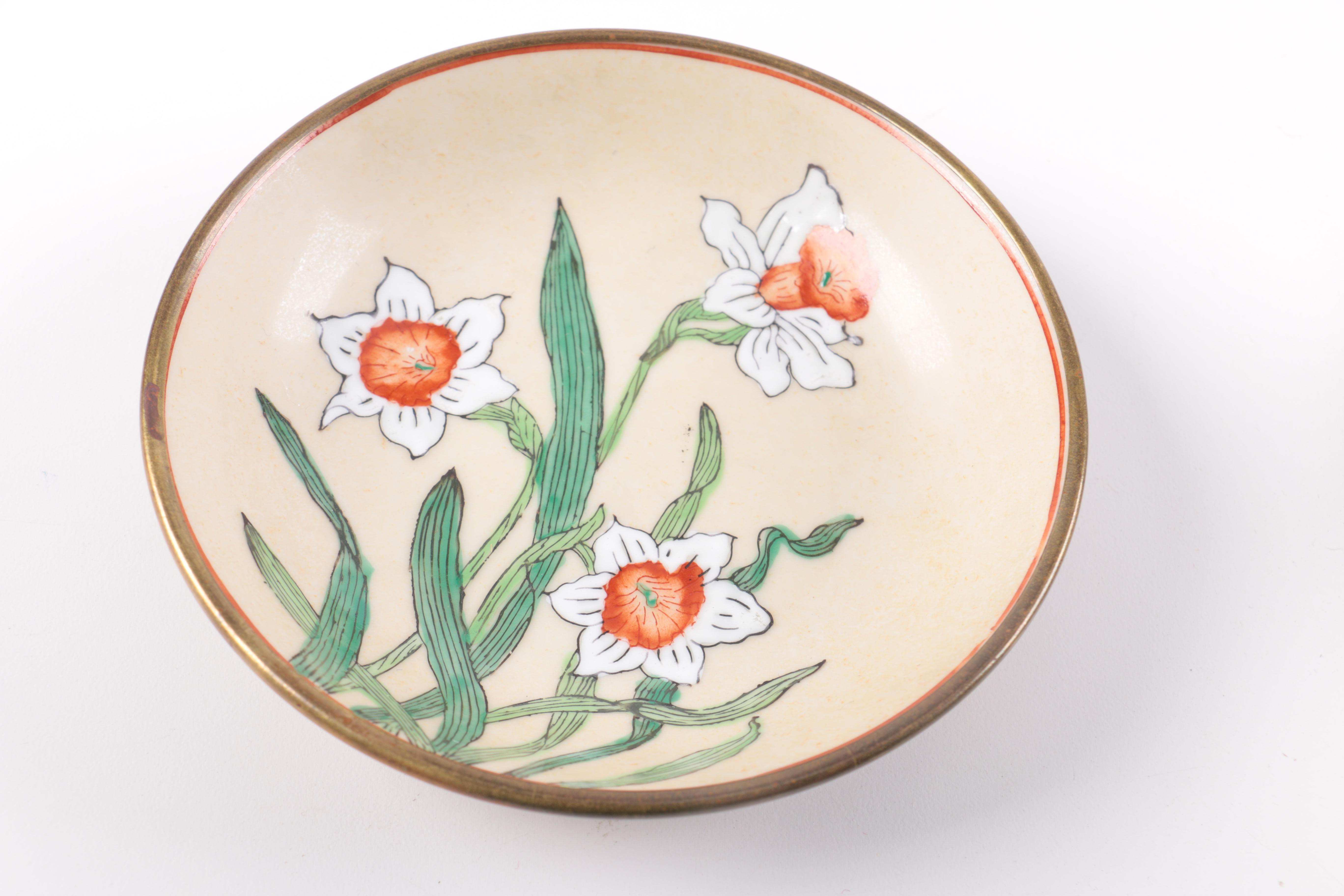MHH Chinese Hand-Painted Porcelain Dishes