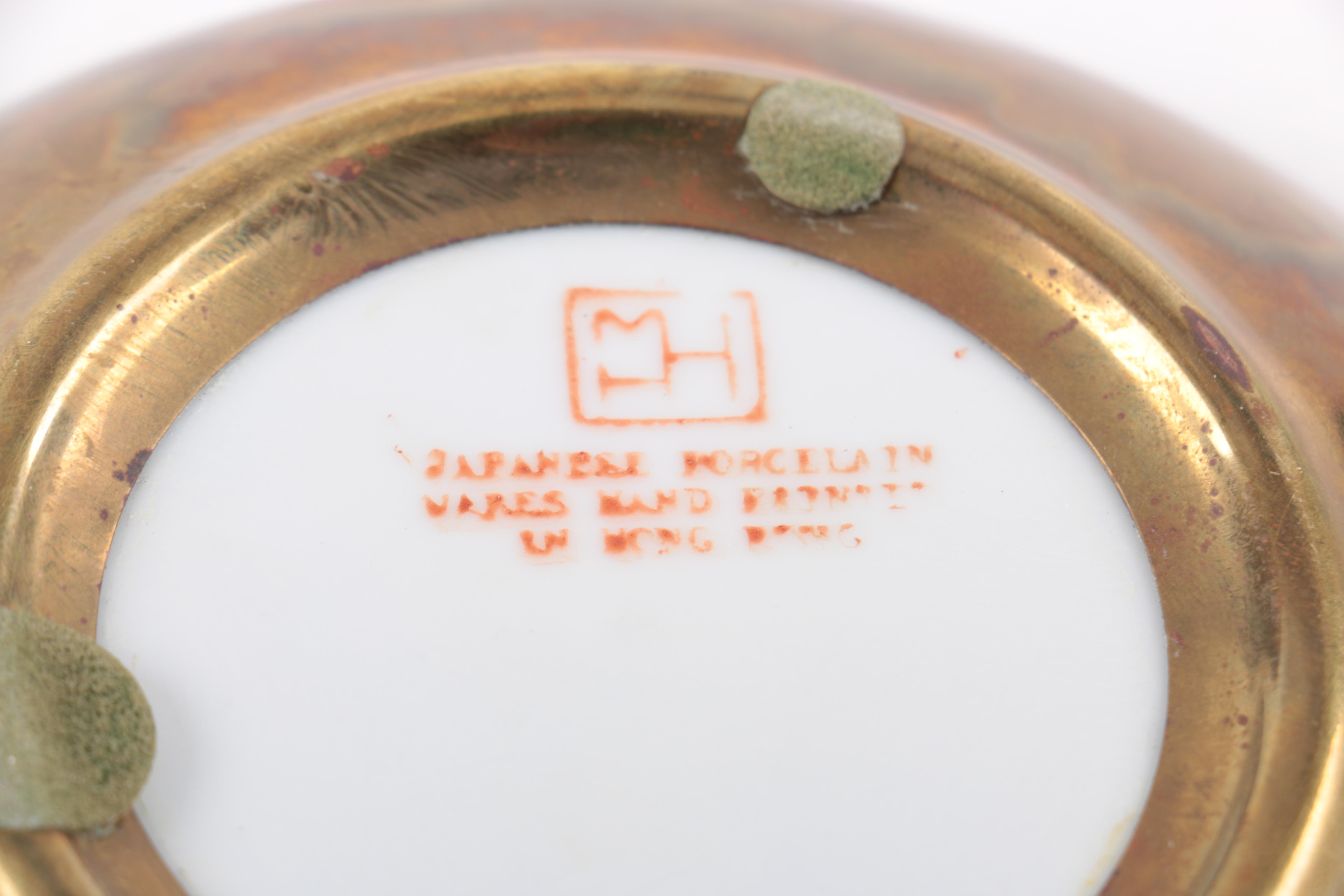 MHH Chinese Hand-Painted Porcelain Dishes