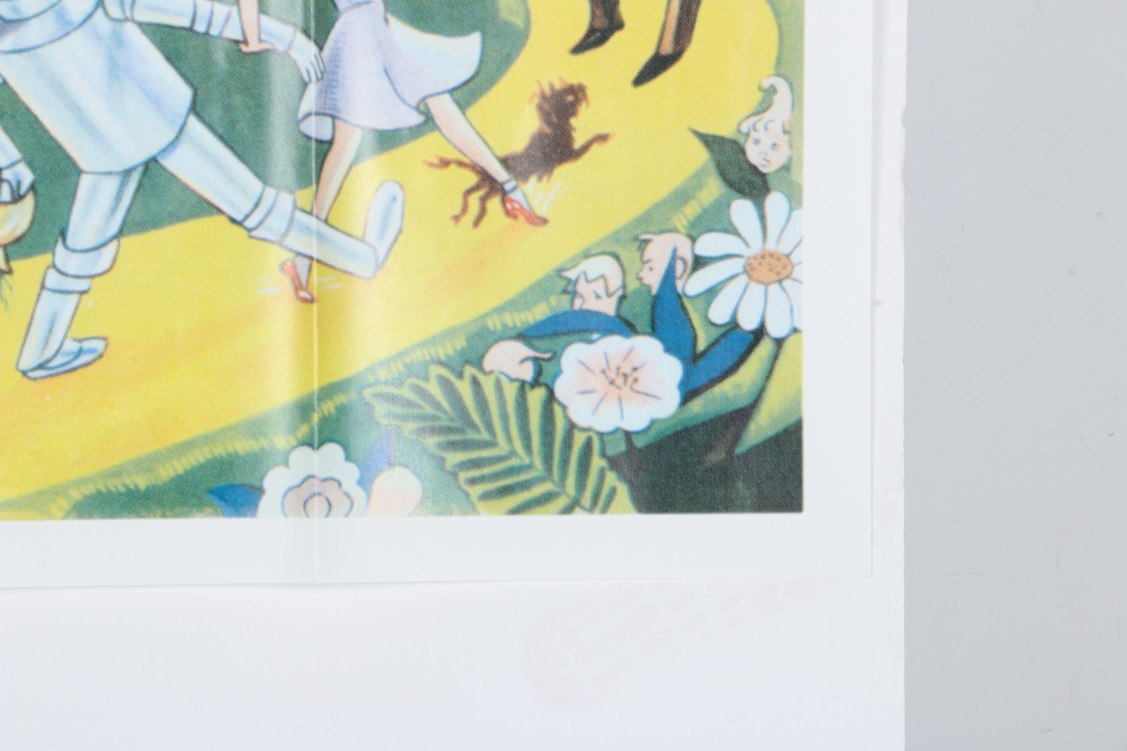 French Film Poster for Metro-Goldwyn-Mayer's "The Wizard of Oz"