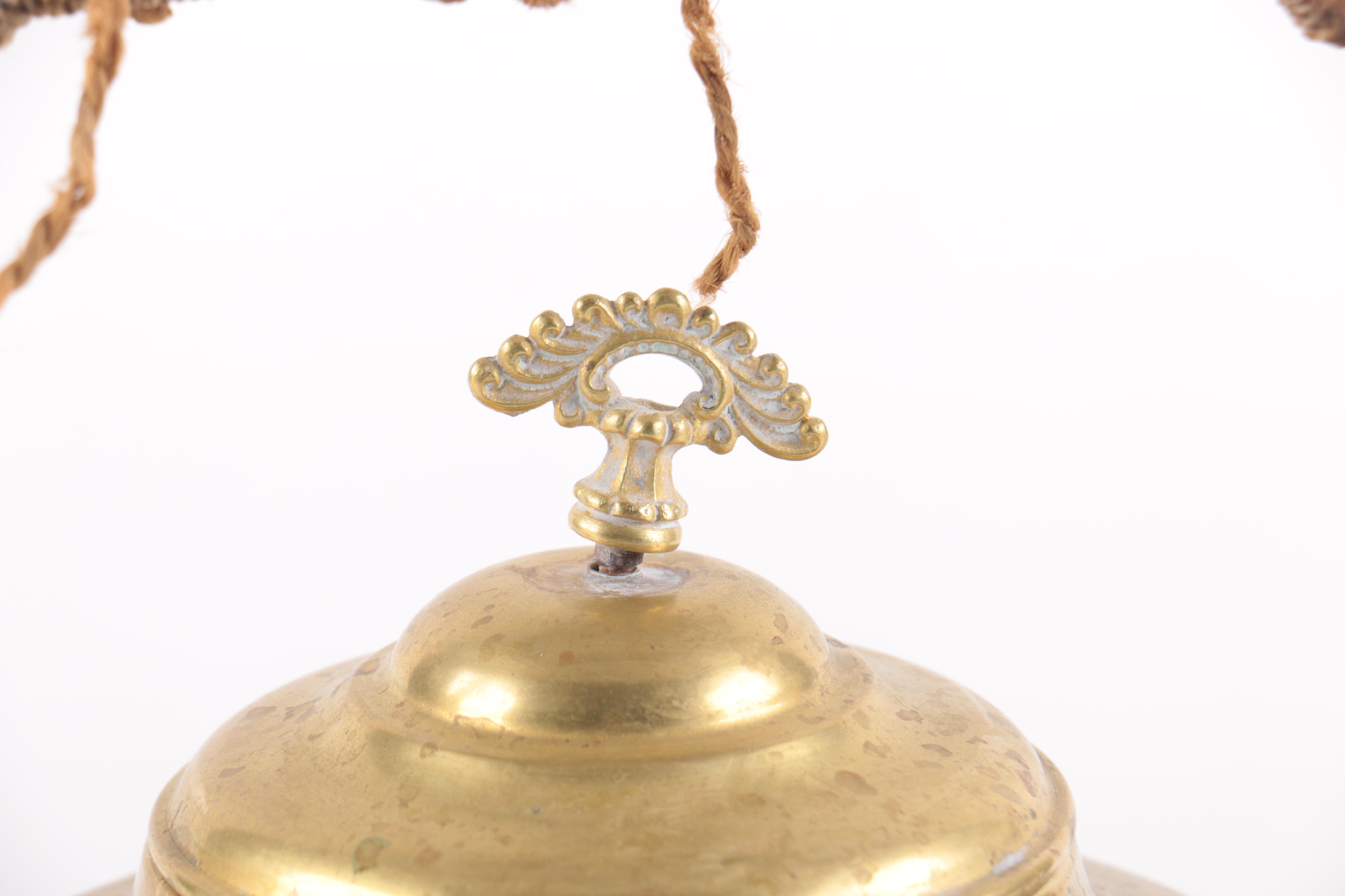 German Copper Bottomed Brass Tea Kettle