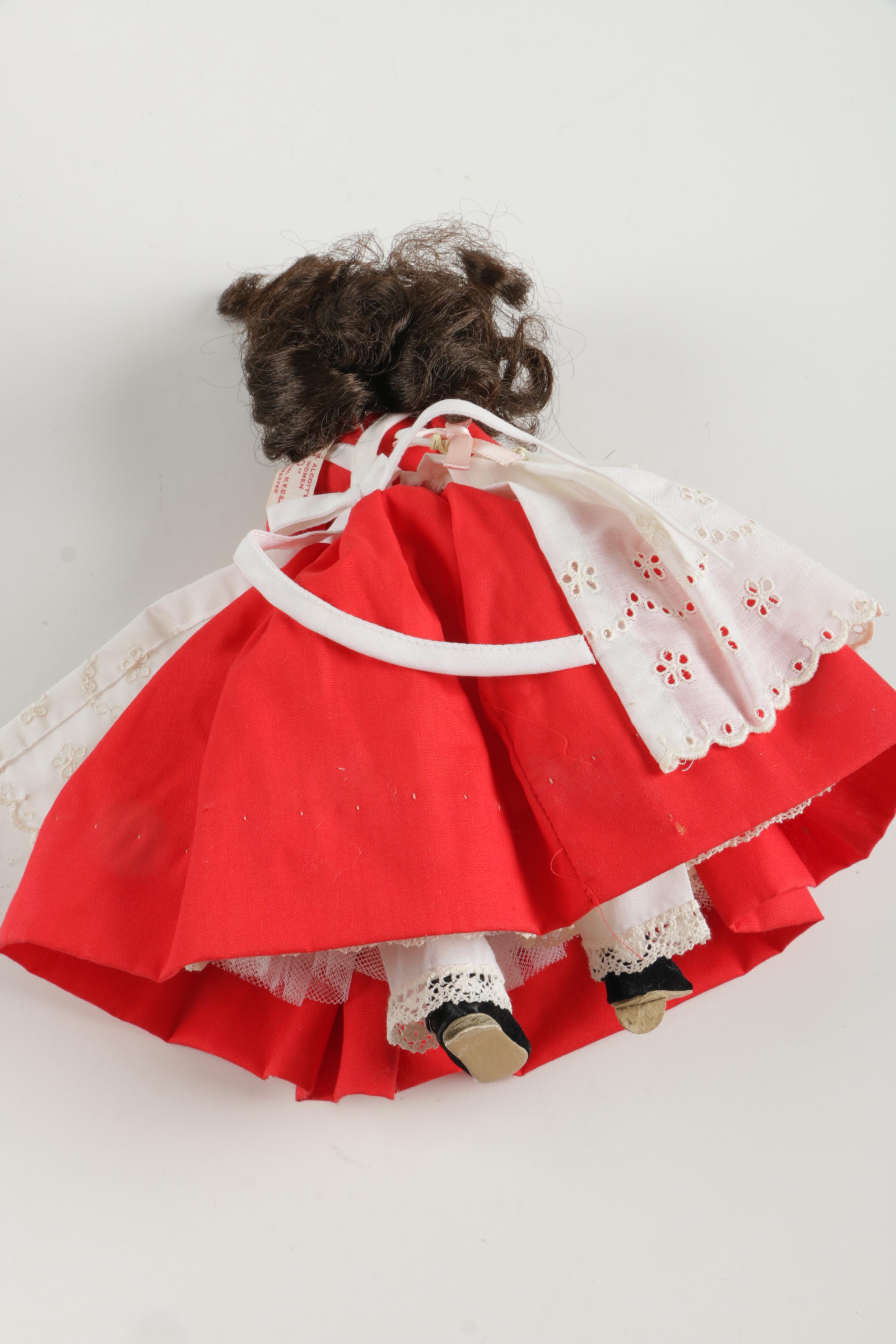 Madame Alexander "Beth" and "Jo" from "Little Women" and an Effanbee Doll