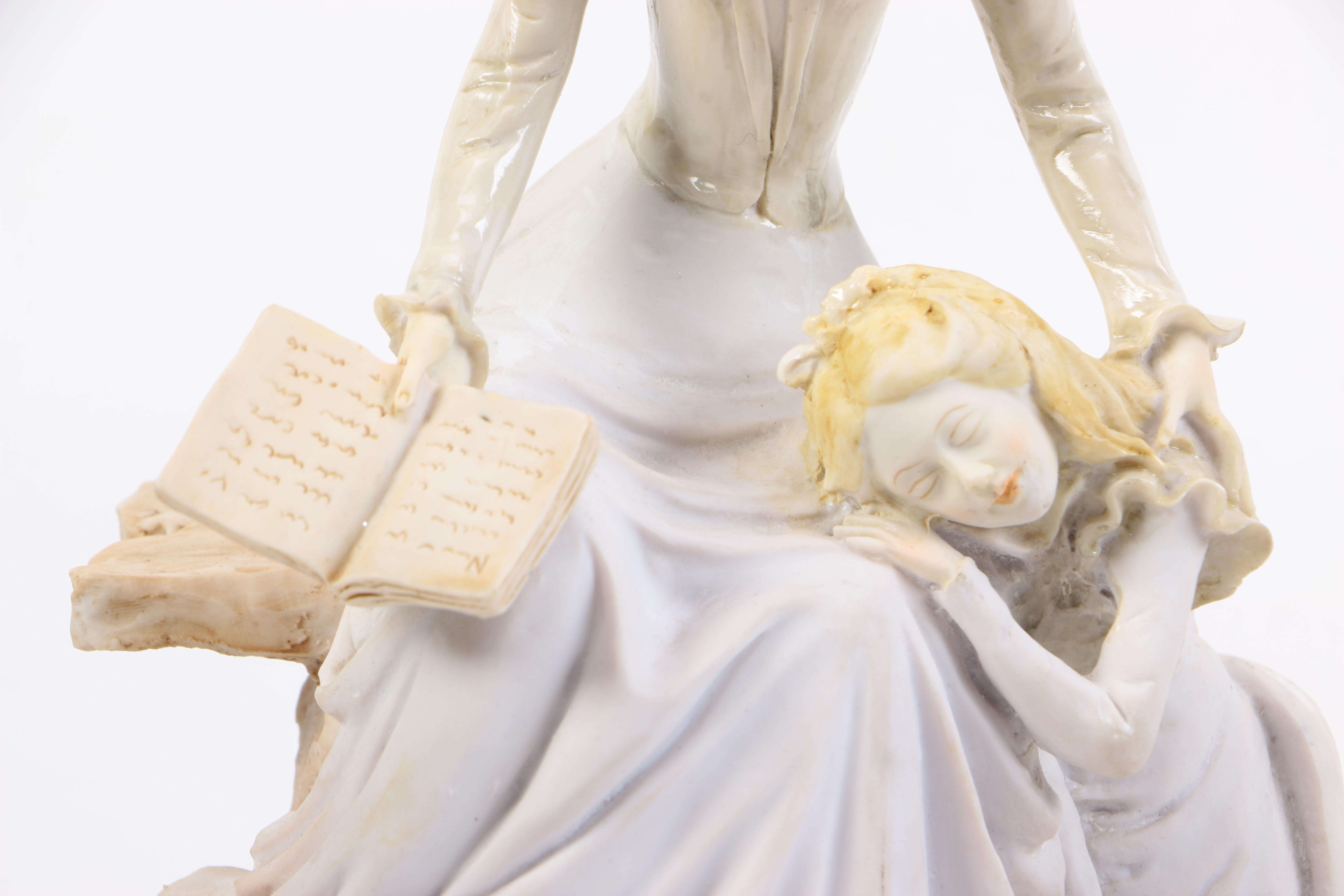 Collection of Ceramic Figurines Including A. Belcari