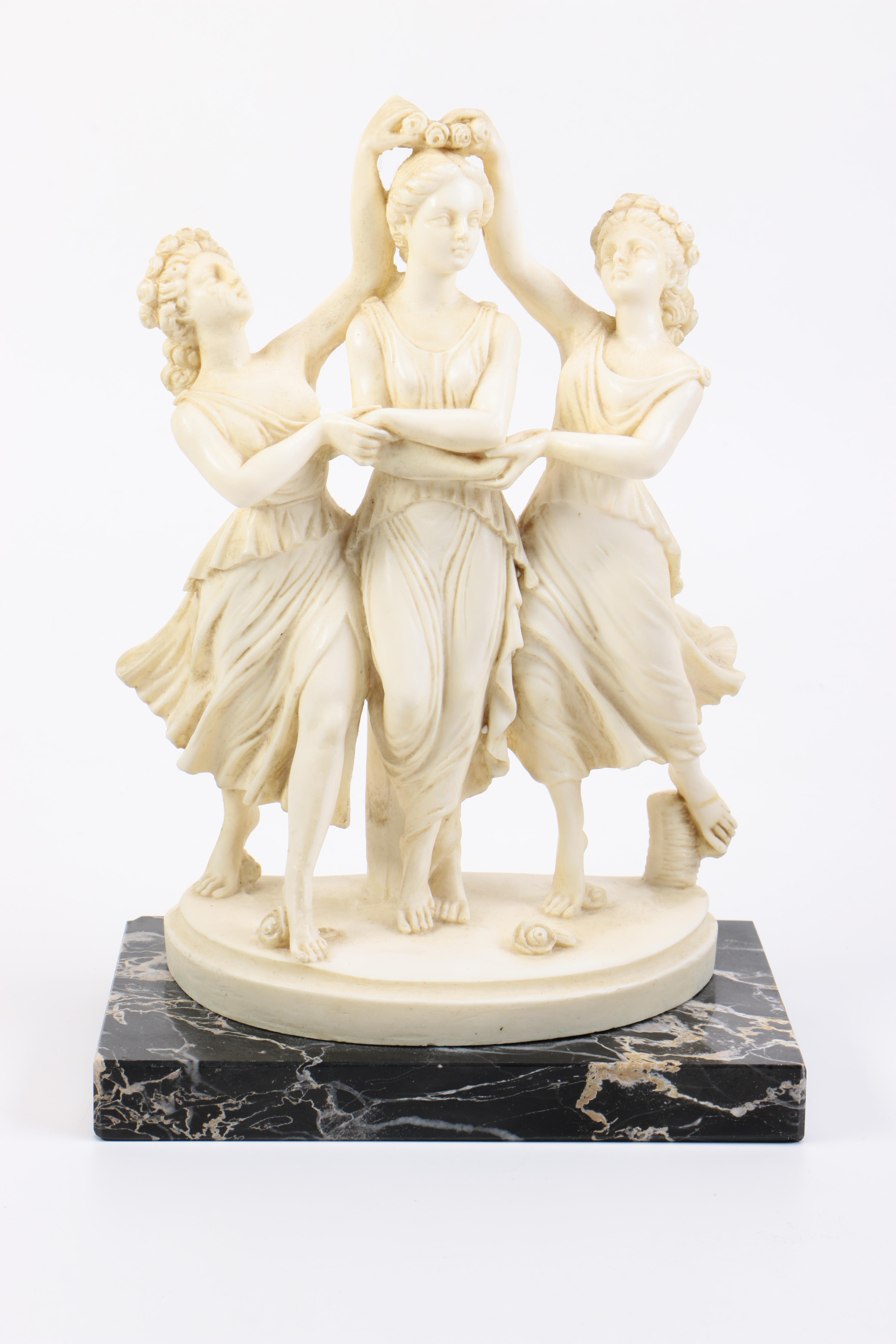 Collection of Ceramic Figurines Including A. Belcari