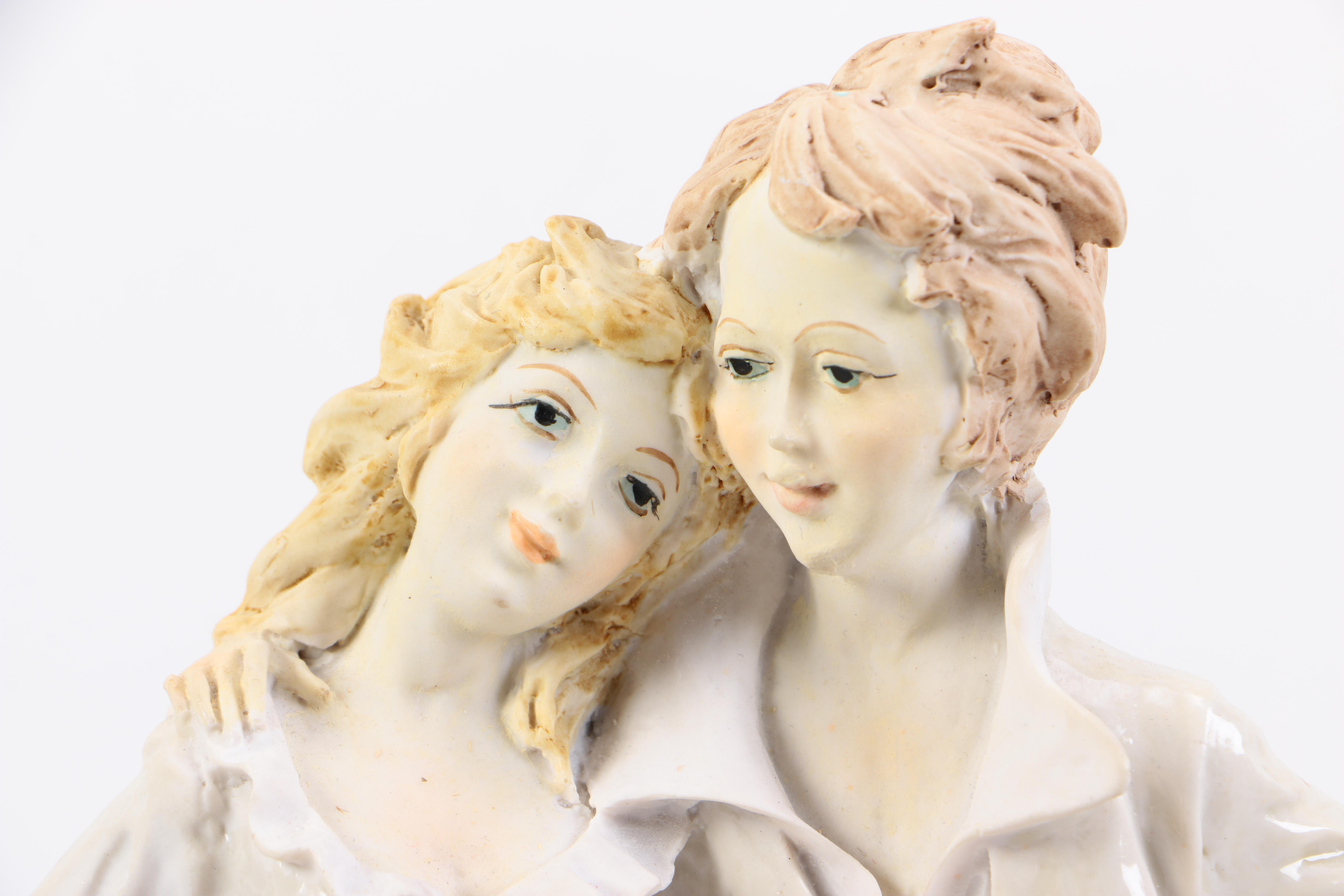 Collection of Ceramic Figurines Including A. Belcari