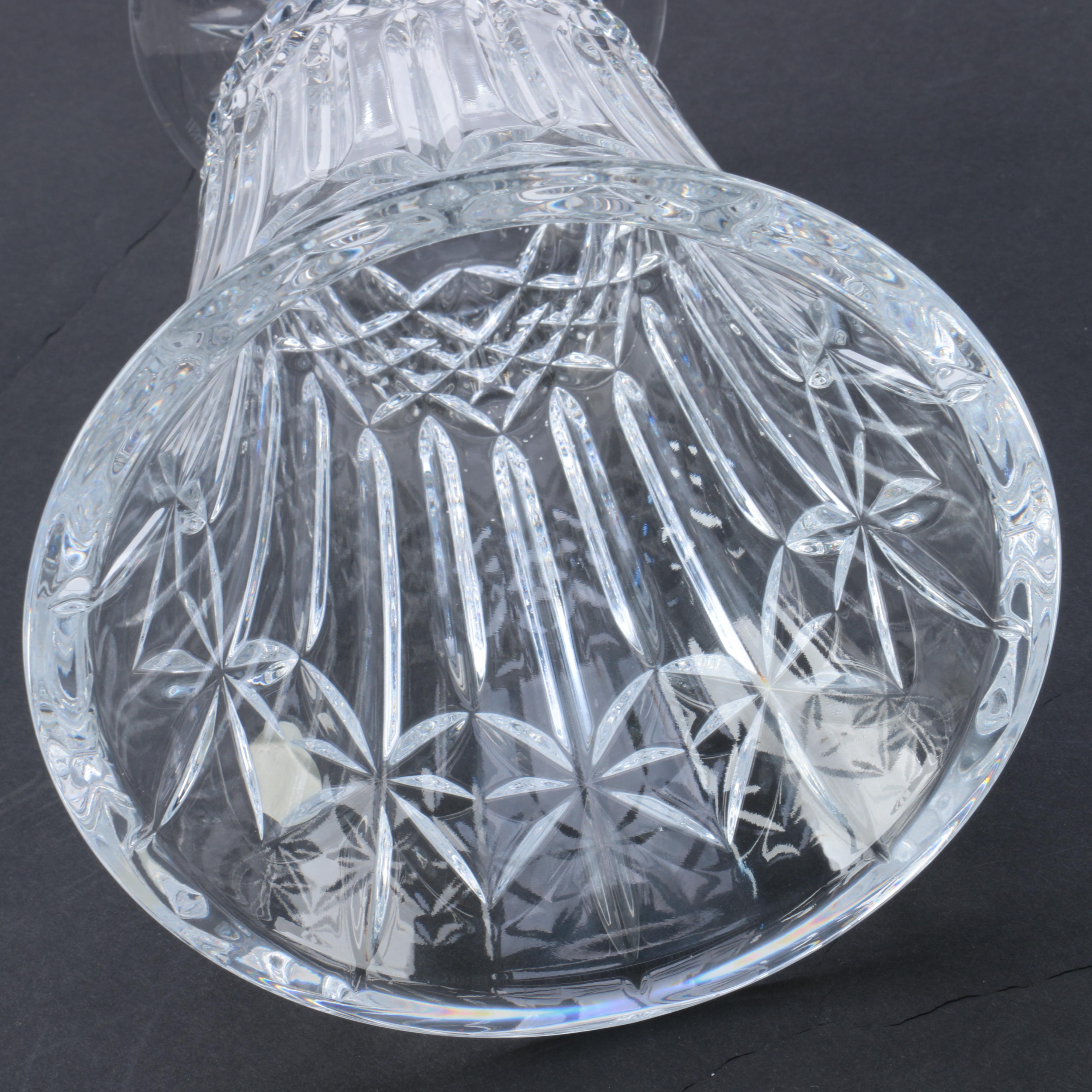 Waterford Crystal Vase and Paperweight