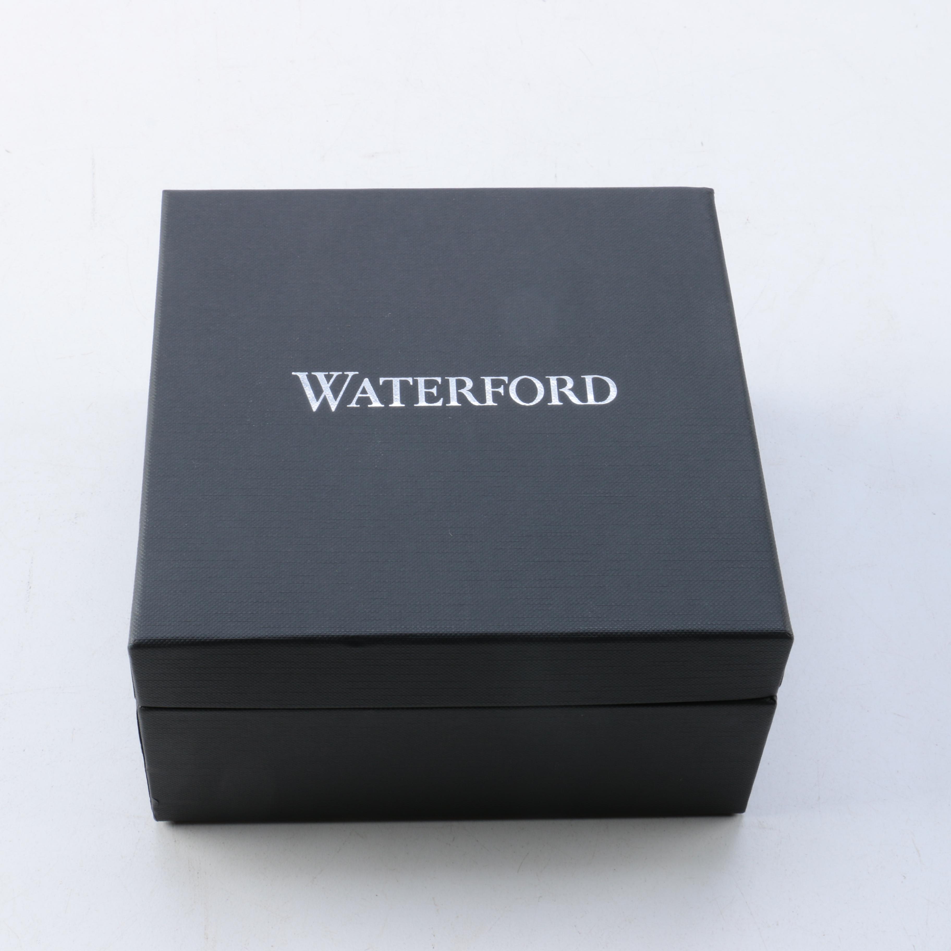 Waterford Crystal Vase and Paperweight