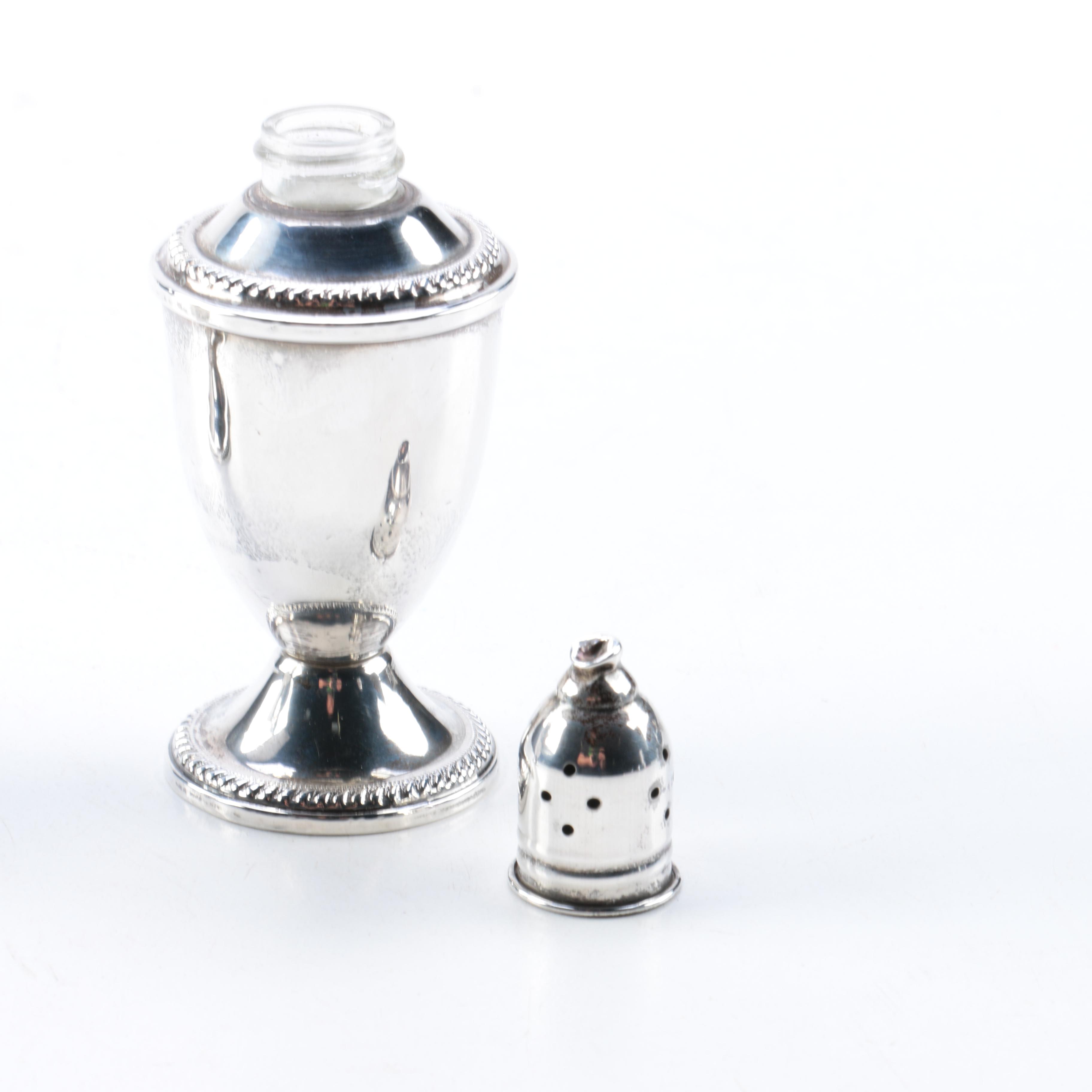 Vintage Duchin Creation Weighted Sterling Silver Salt and Pepper Shaker Set