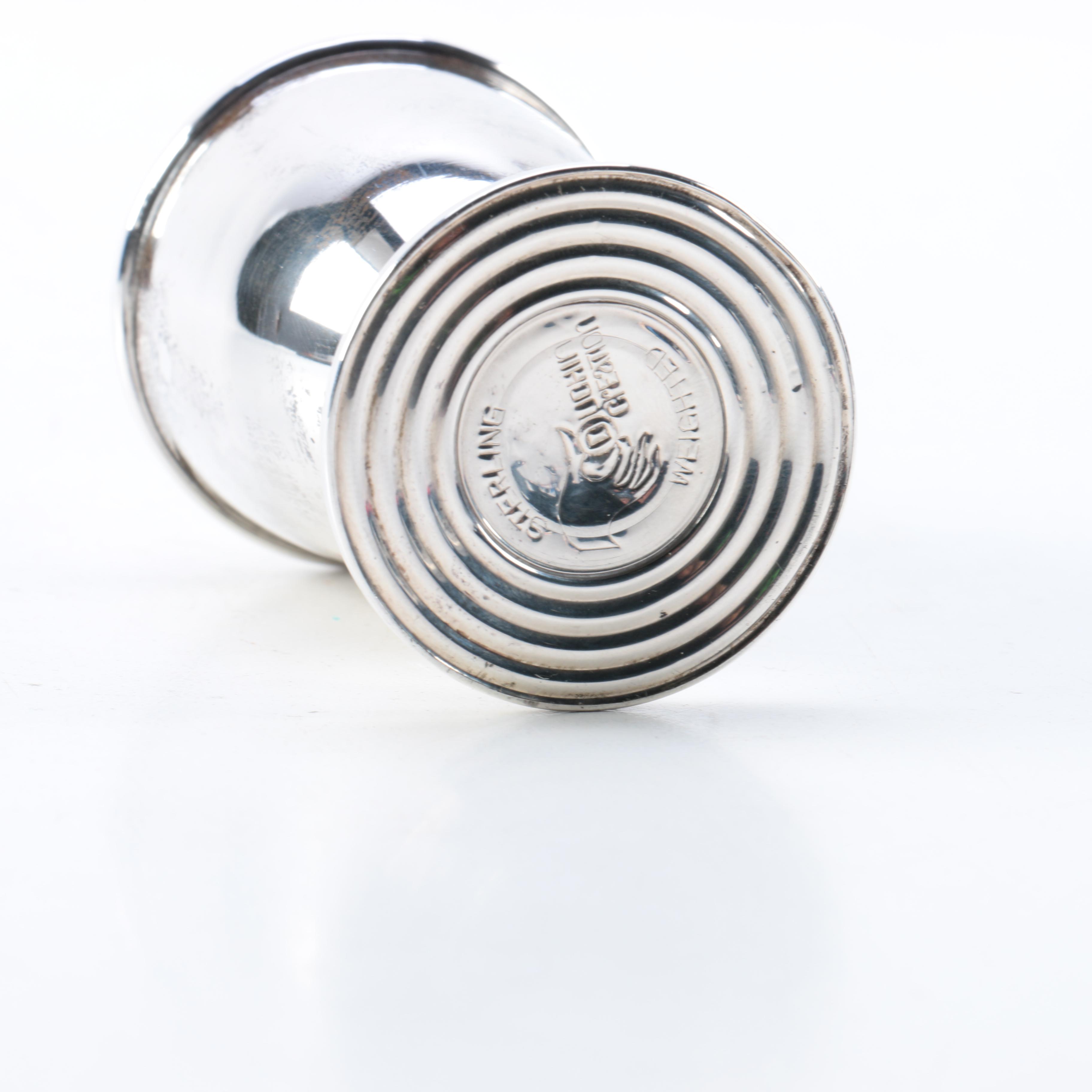 Vintage Duchin Creation Weighted Sterling Silver Salt and Pepper Shaker Set