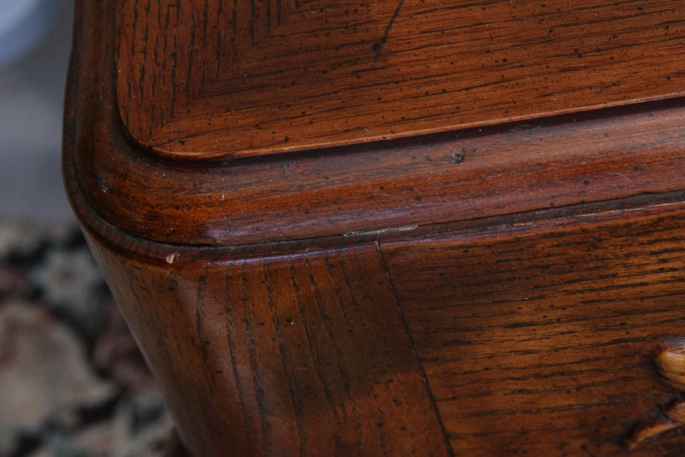Queen Anne Style Oak Coffee Table