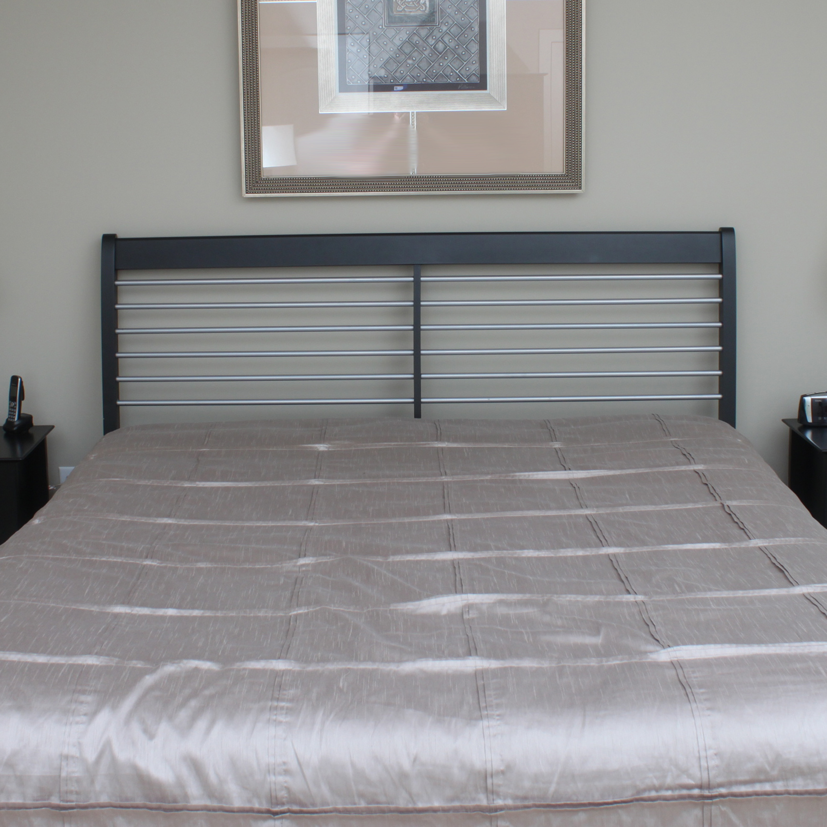 Contemporary King Size Bed