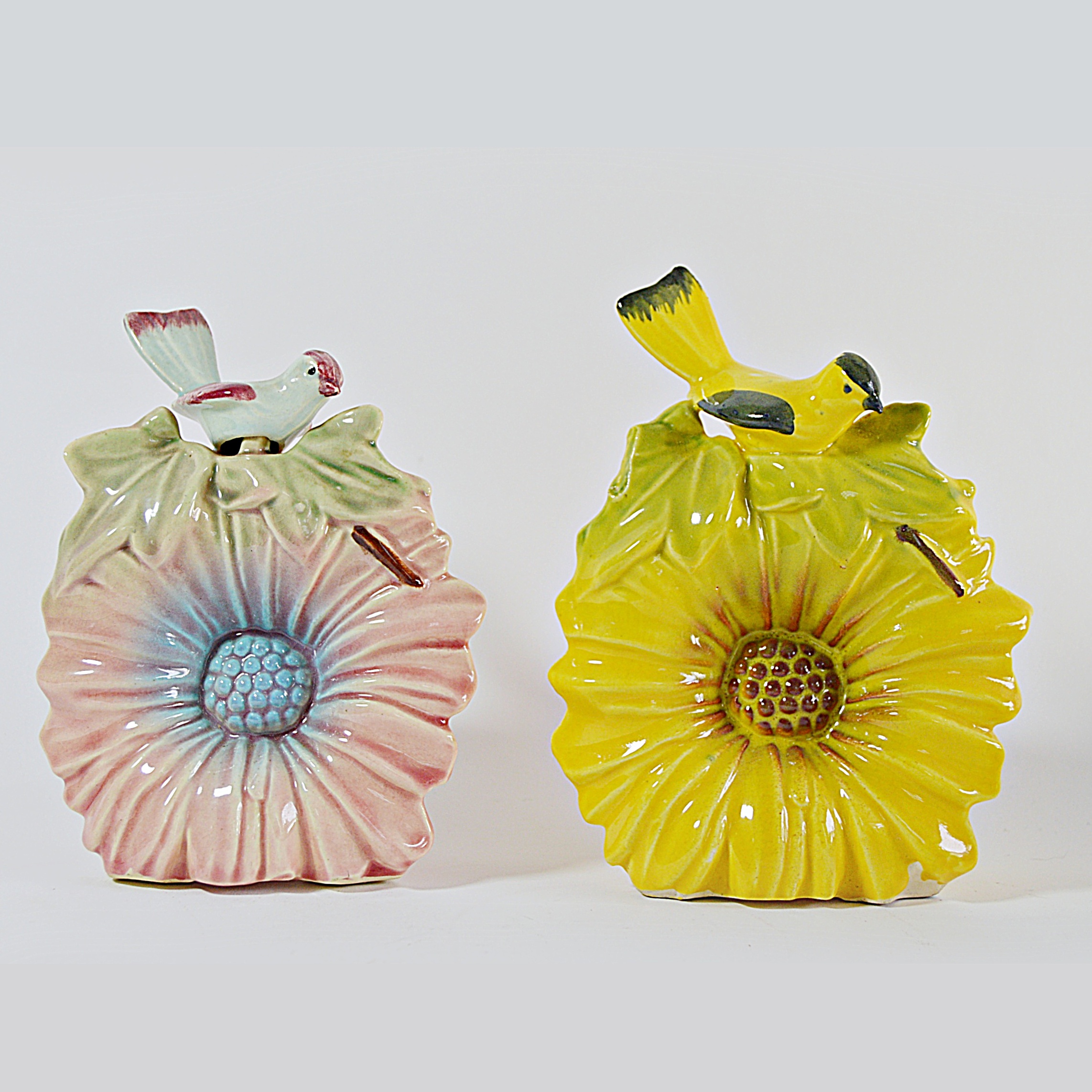 Vintage McCoy Pottery Wall Pockets