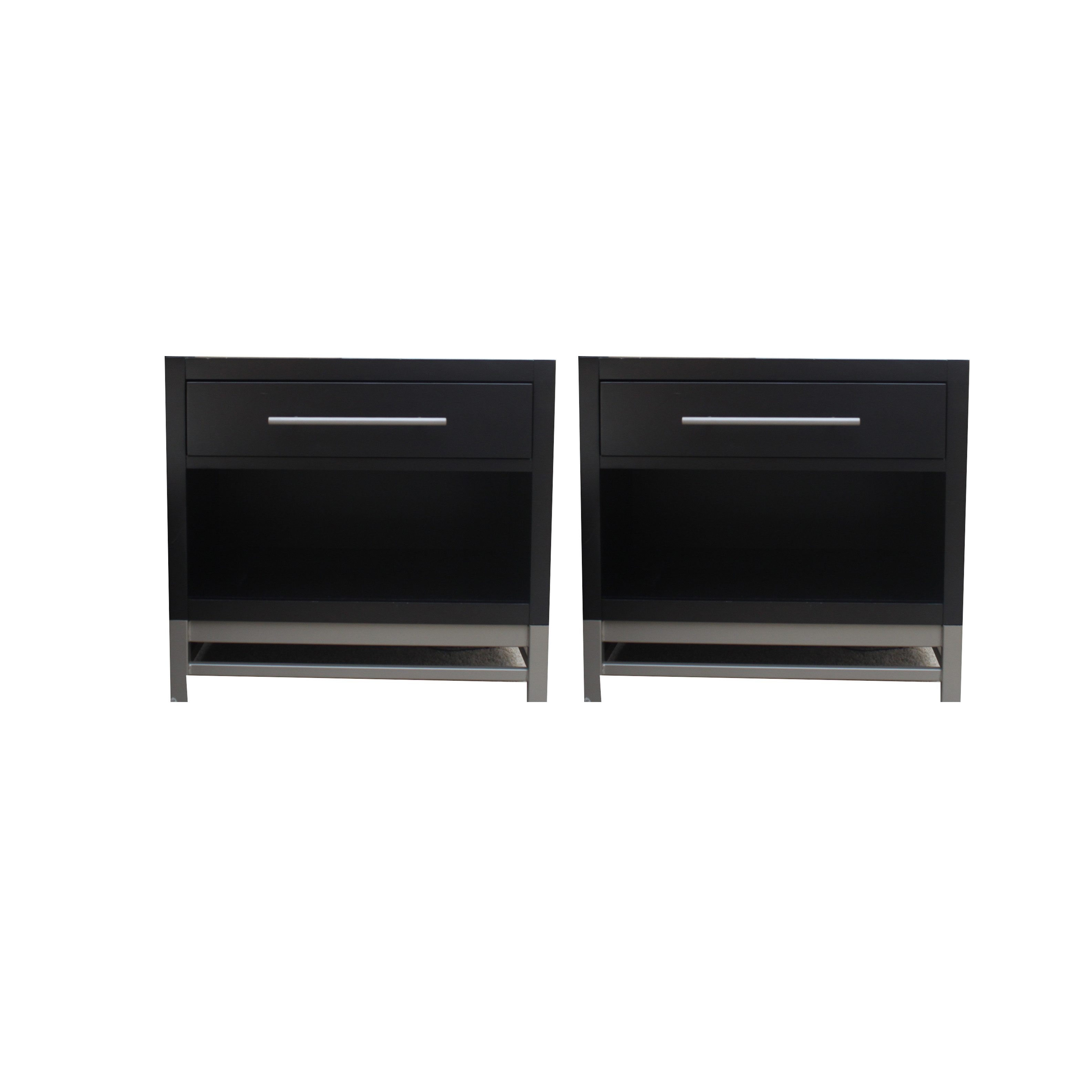 Contemporary Nightstand Pair