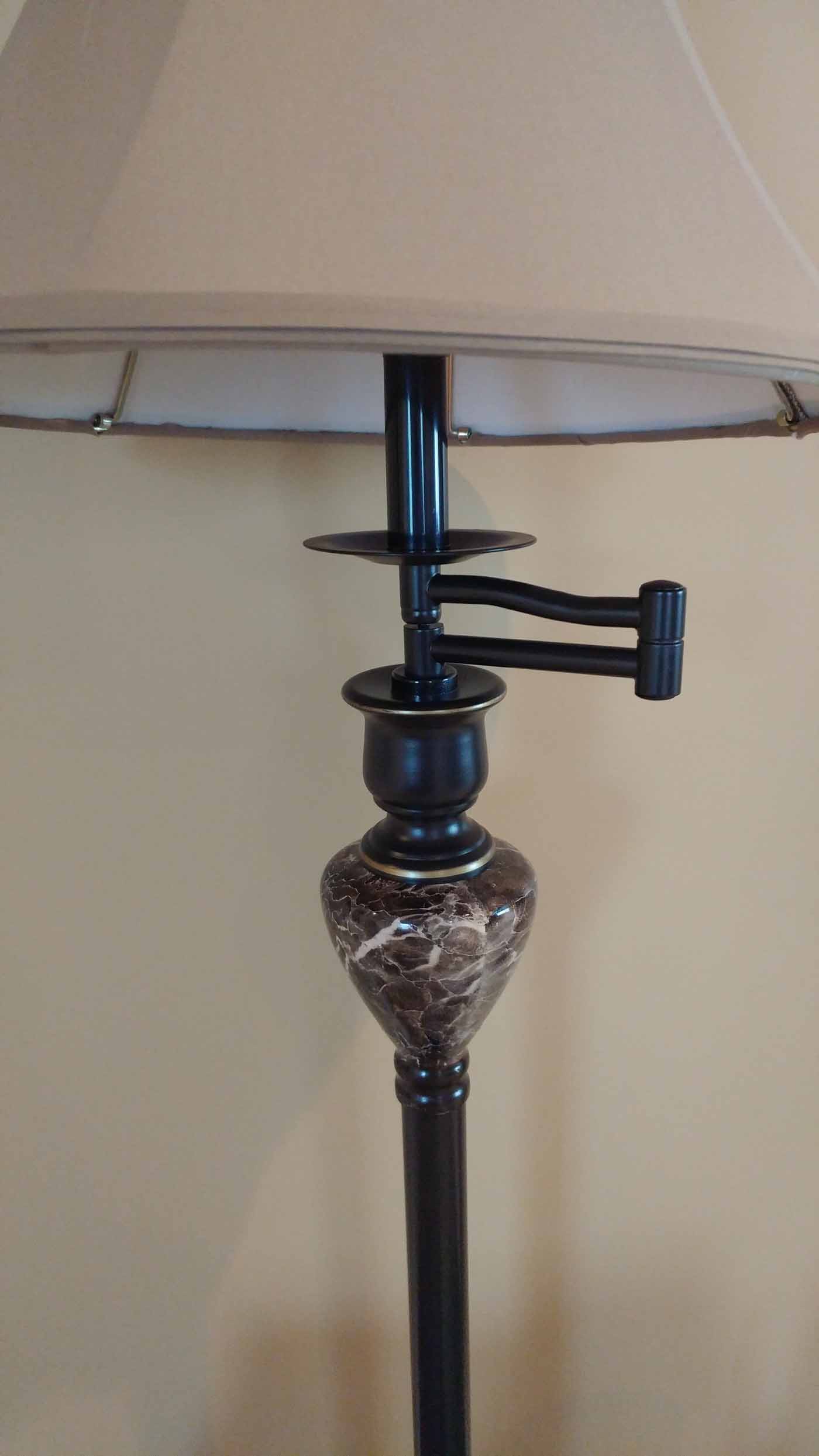 Table and Floor Lamp Set