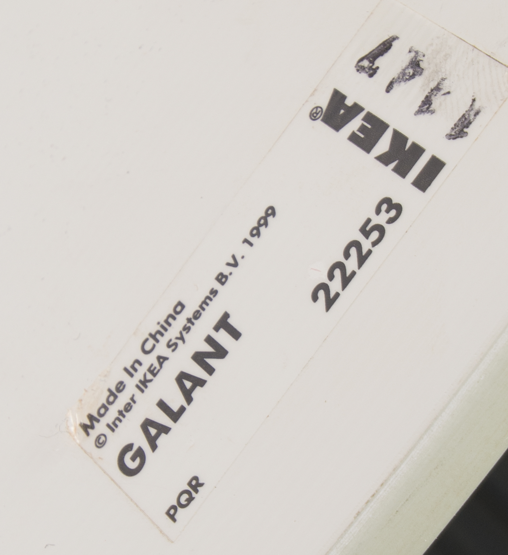 Ikea Glass Top "Galant" Desk