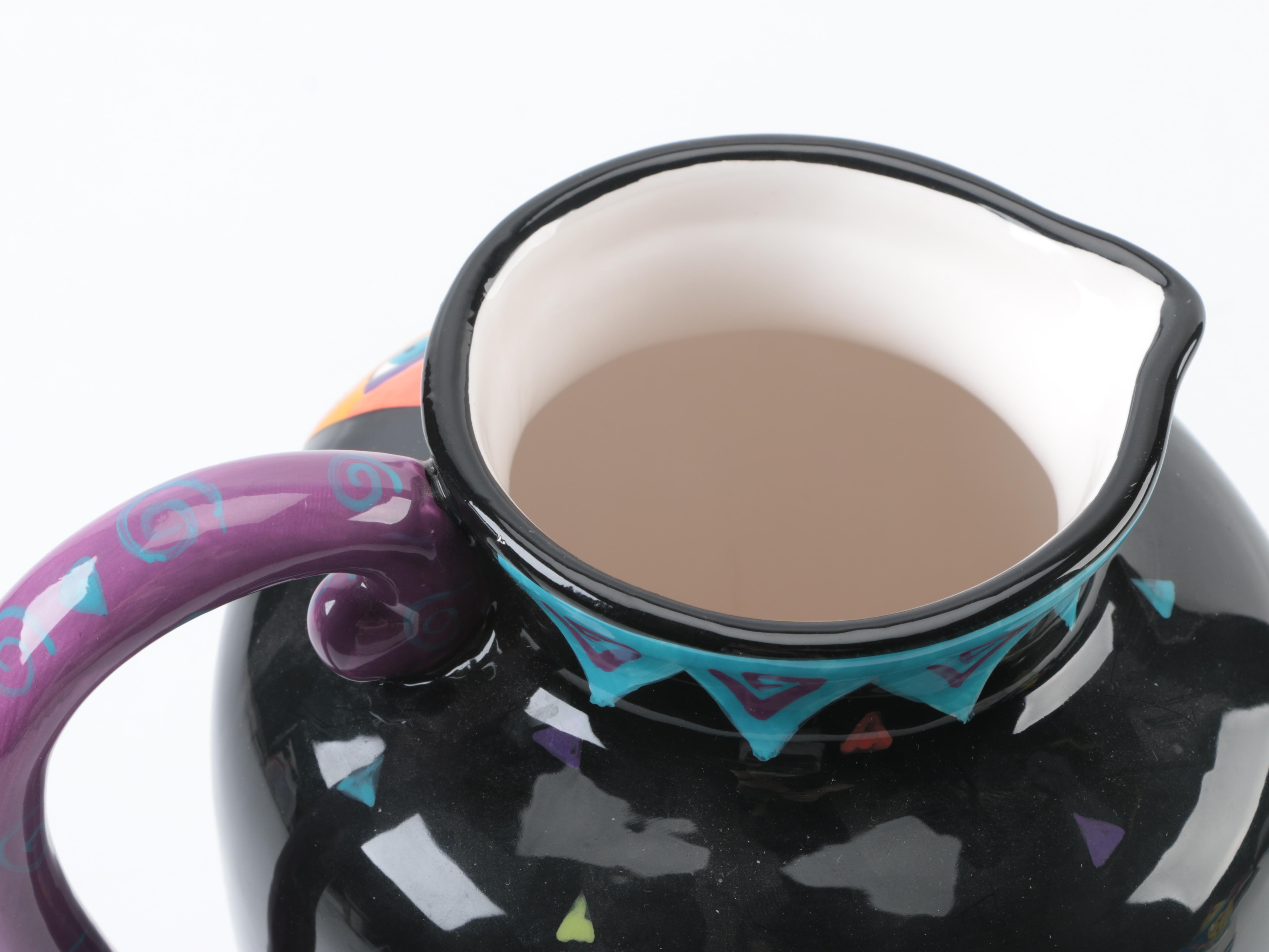 Laurel Burch and Karen Gelff Cat Earthenware