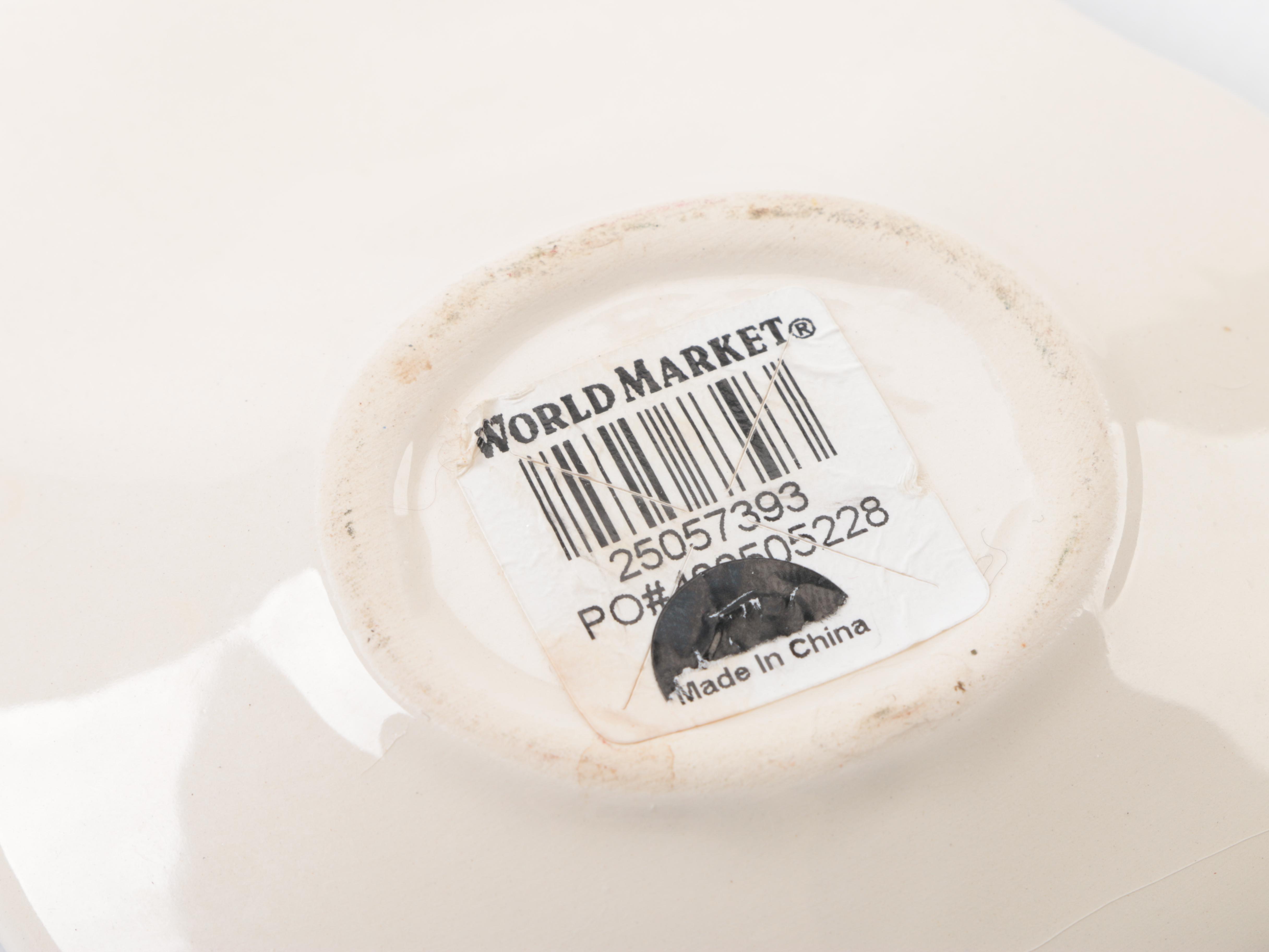 Laurel Burch and Karen Gelff Cat Earthenware