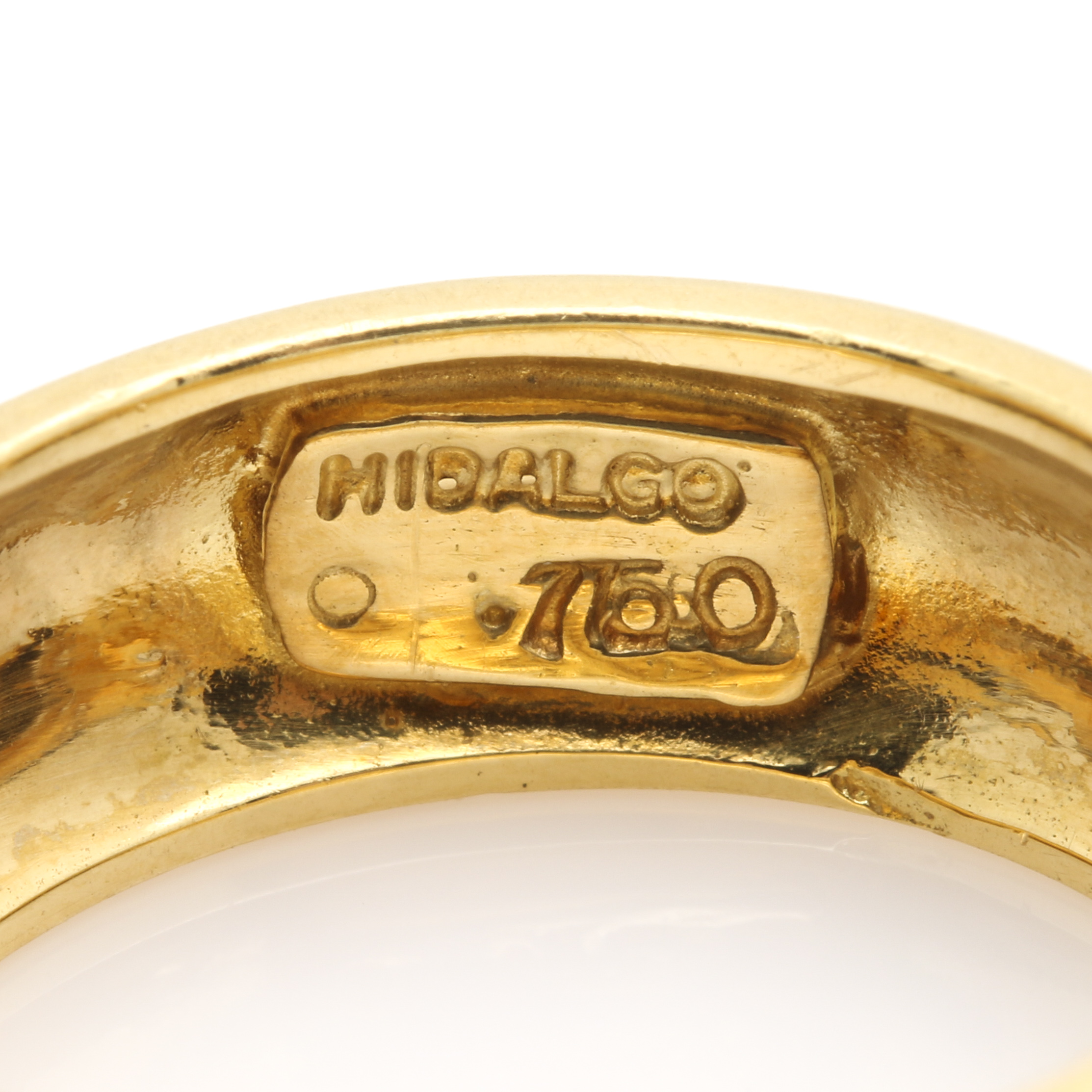 Hidalgo 18K Yellow Gold Diamond Band