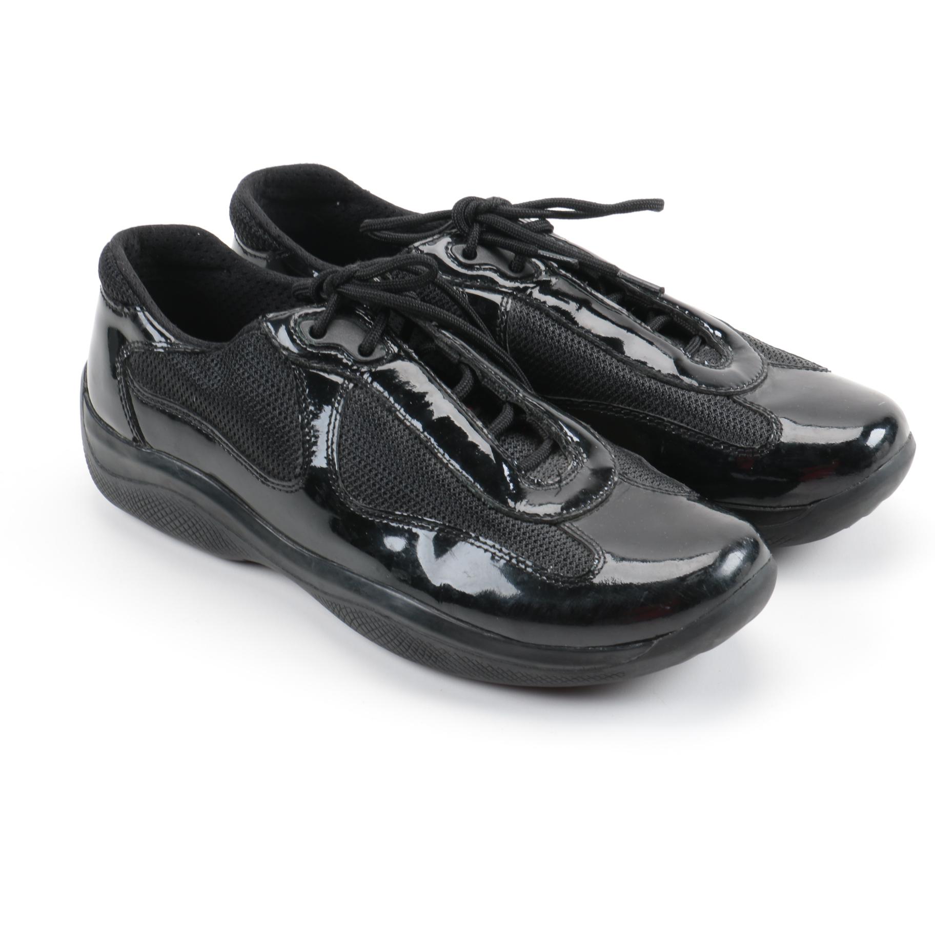 Prada Leather Sneakers