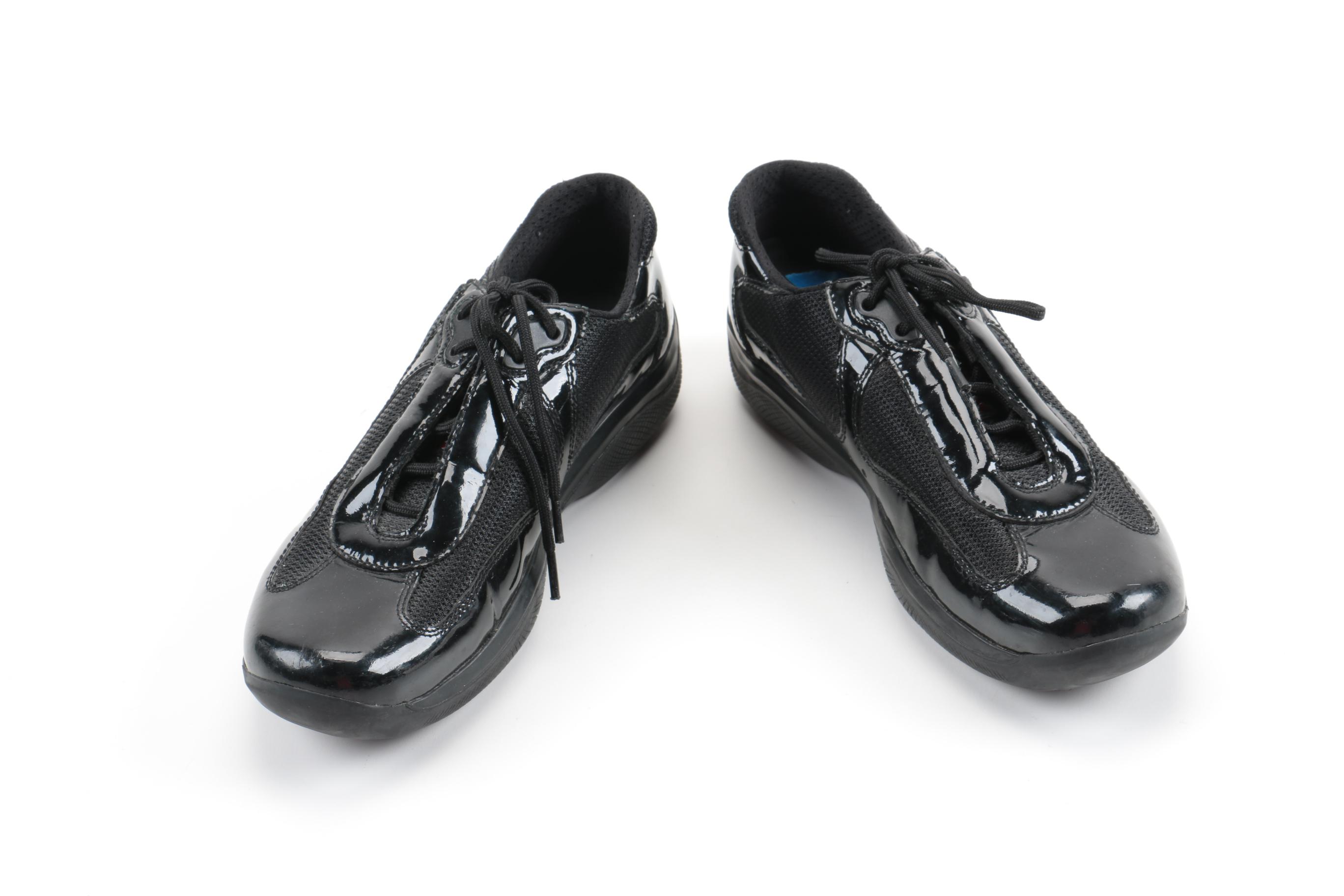 Prada Leather Sneakers