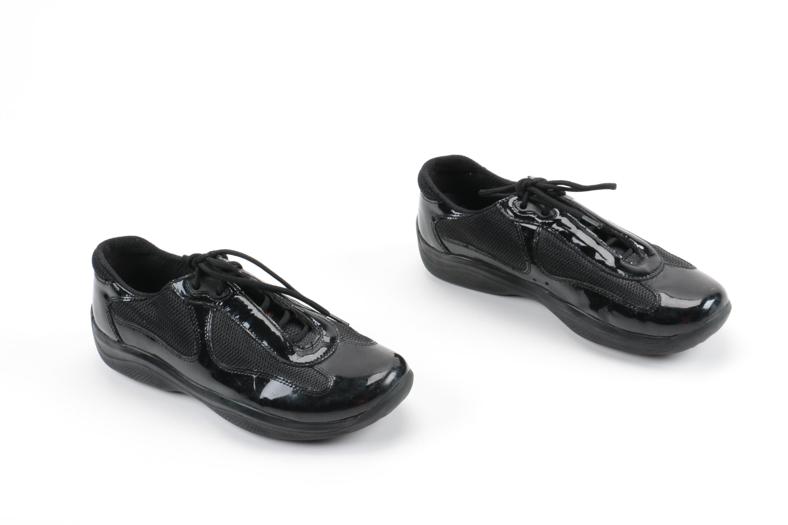 Prada Leather Sneakers