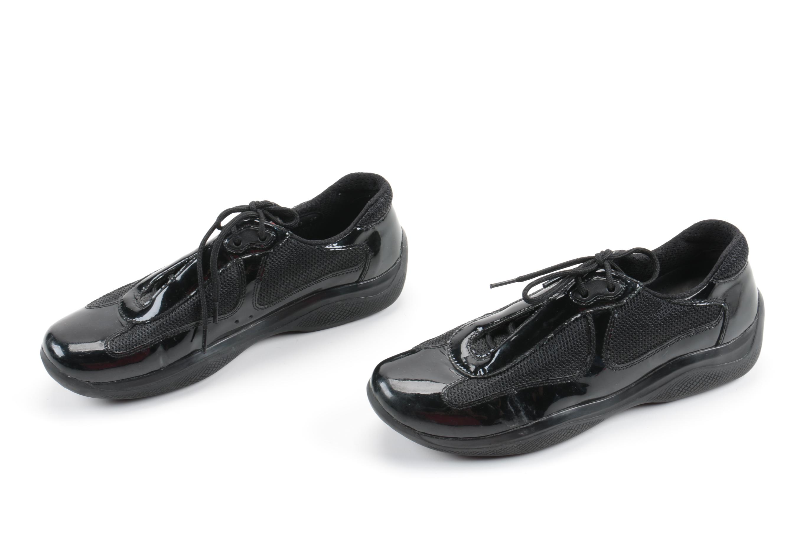 Prada Leather Sneakers