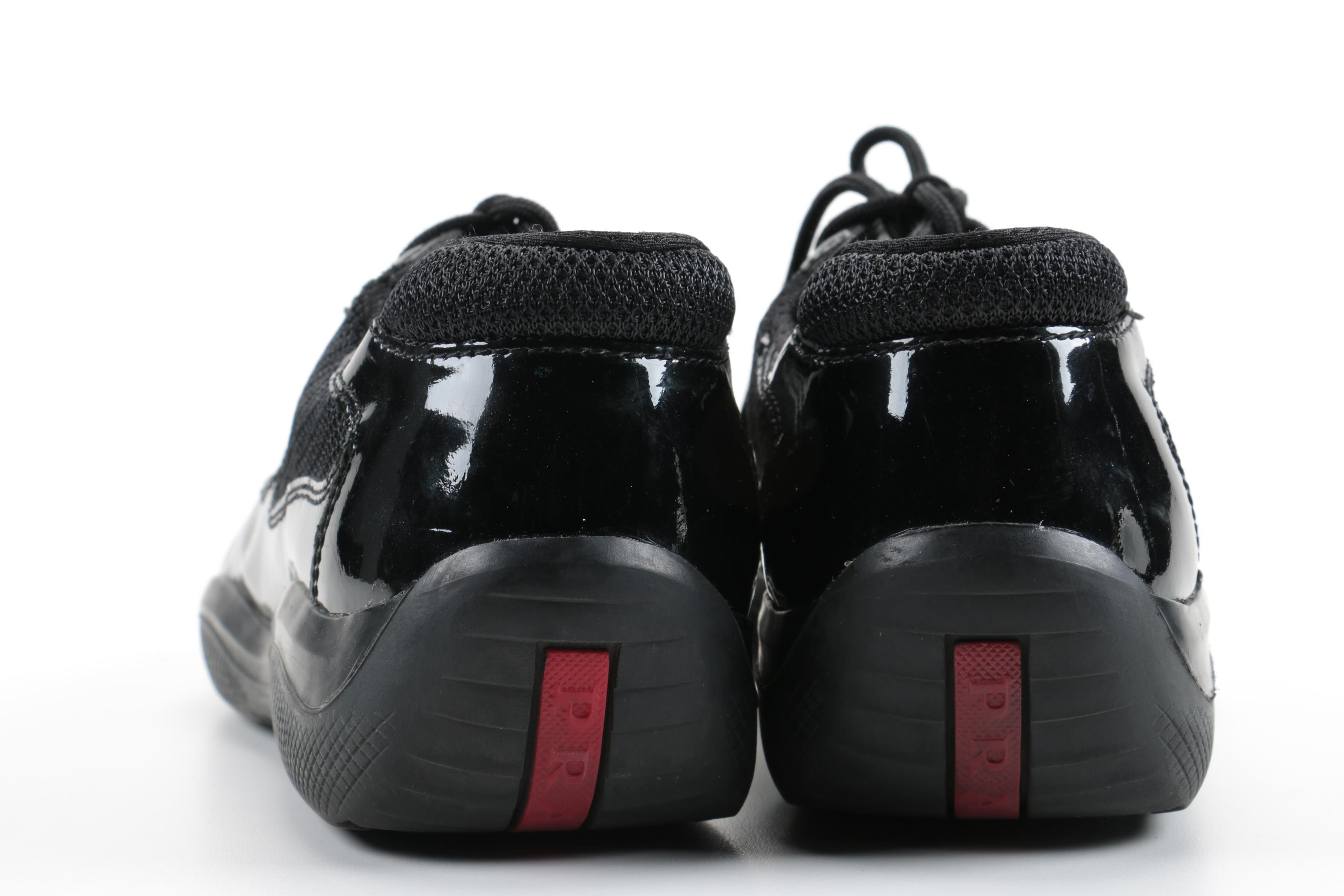 Prada Leather Sneakers