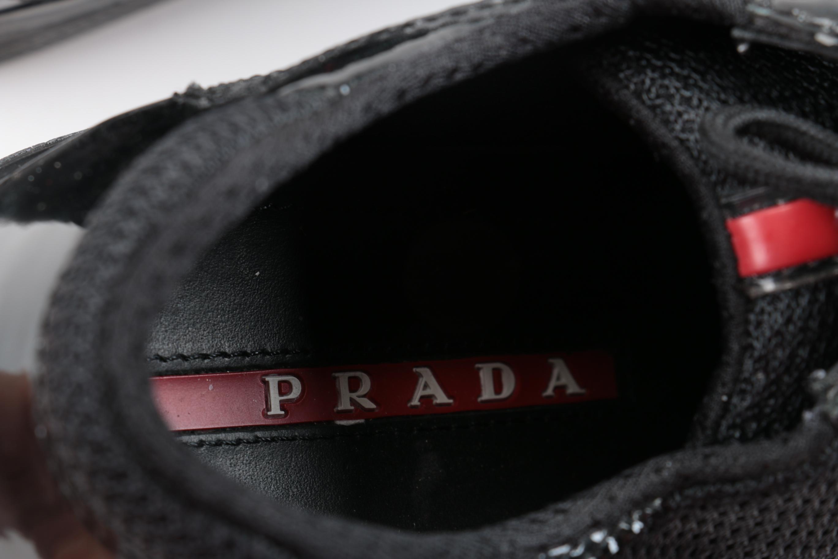 Prada Leather Sneakers