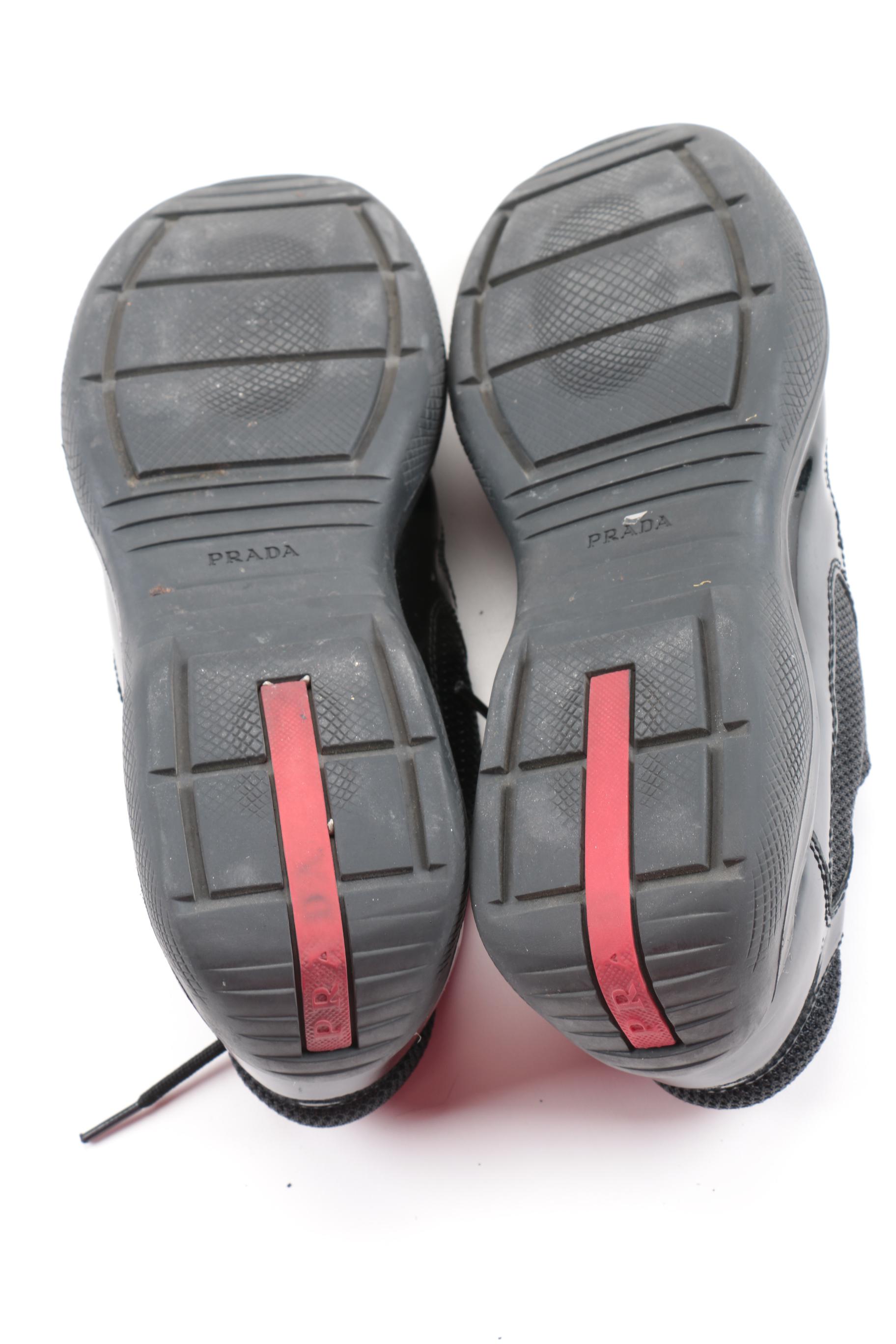 Prada Leather Sneakers