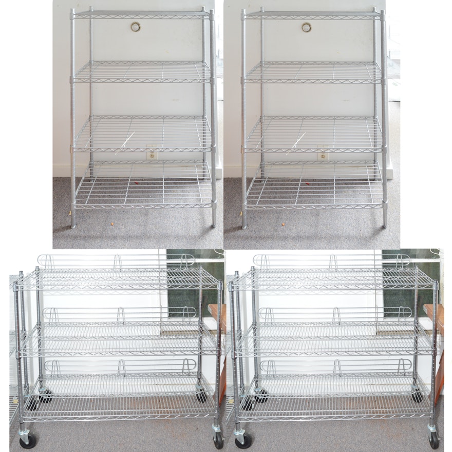 Four Wire Shelving Units
