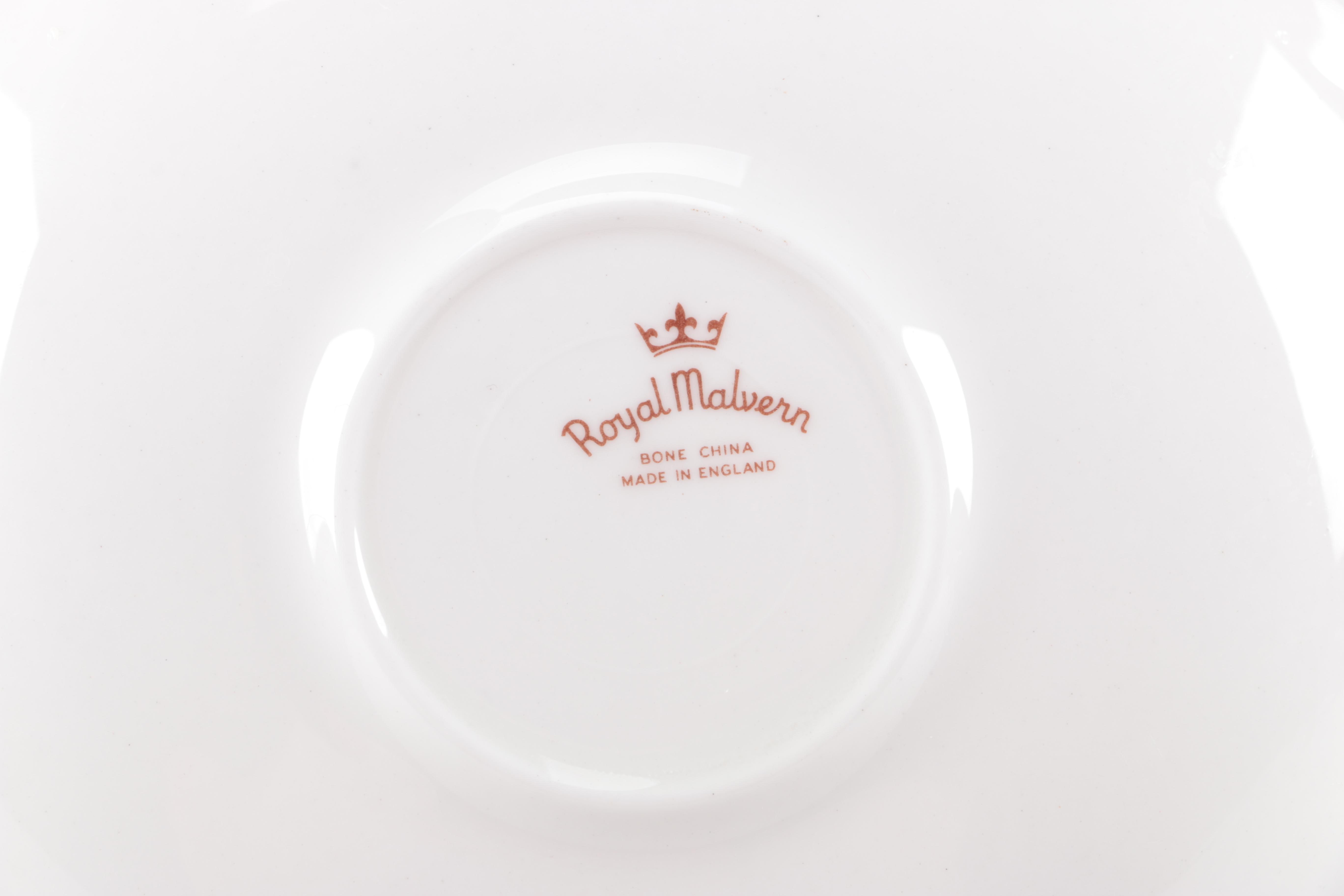 Royal Malvern Tea Cups and Saucers